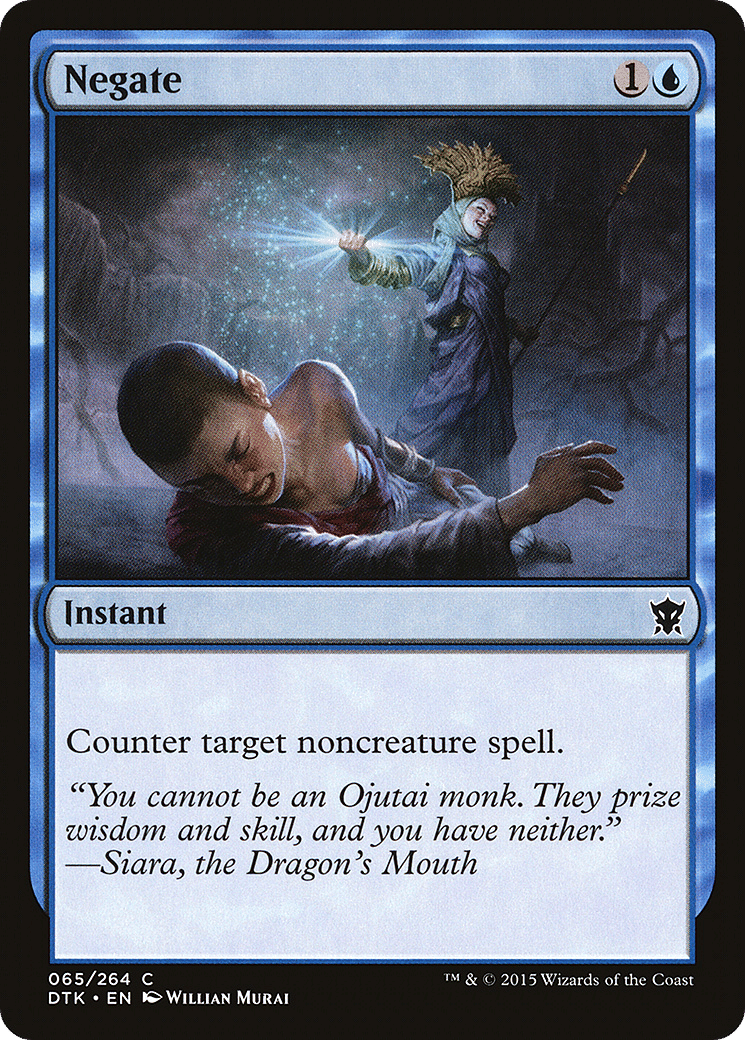 Negate — Dragons of Tarkir — Magic: The Gathering