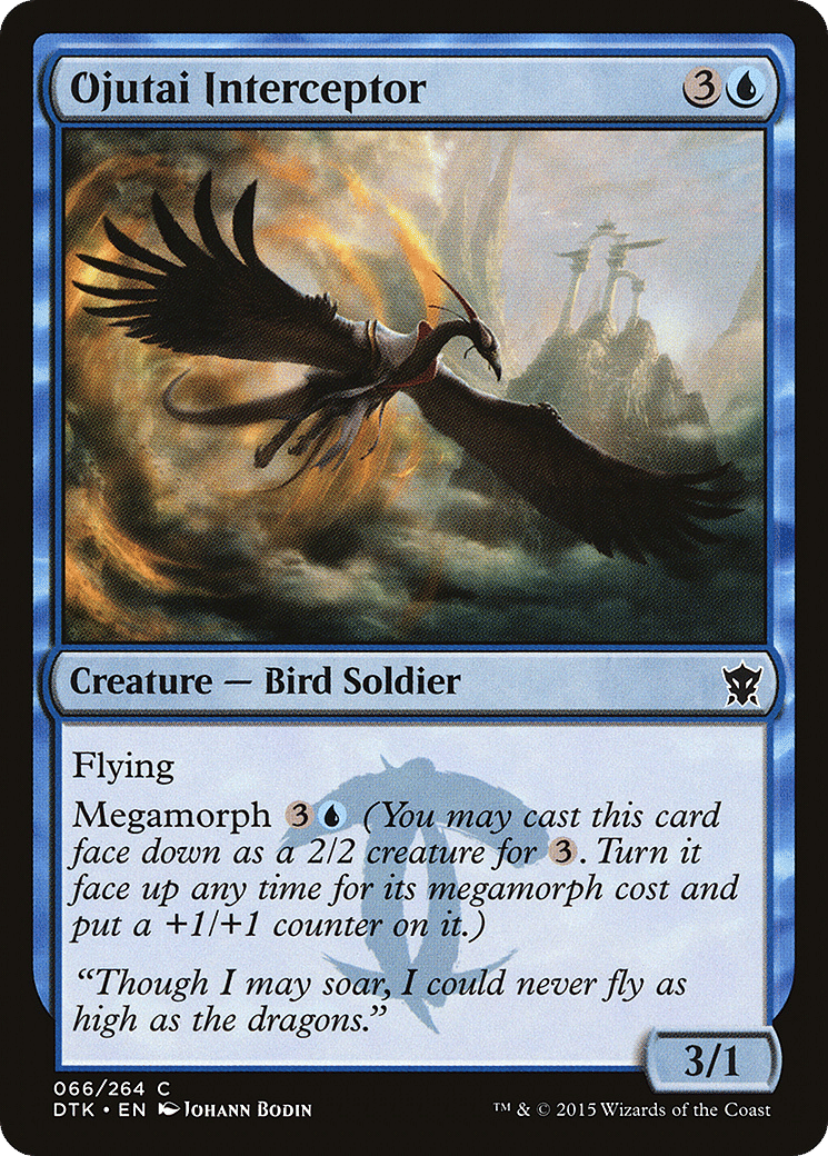 Ojutai Interceptor — Dragons of Tarkir — Magic: The Gathering
