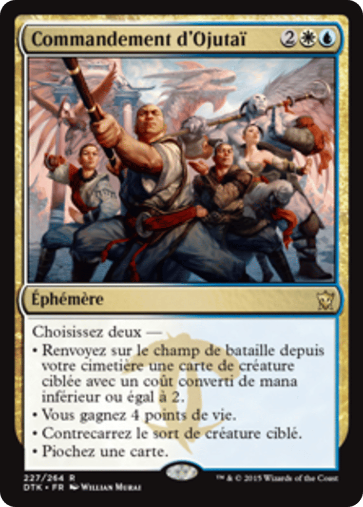 Commandement d'Ojutaï — Dragons of Tarkir — Magic: The Gathering