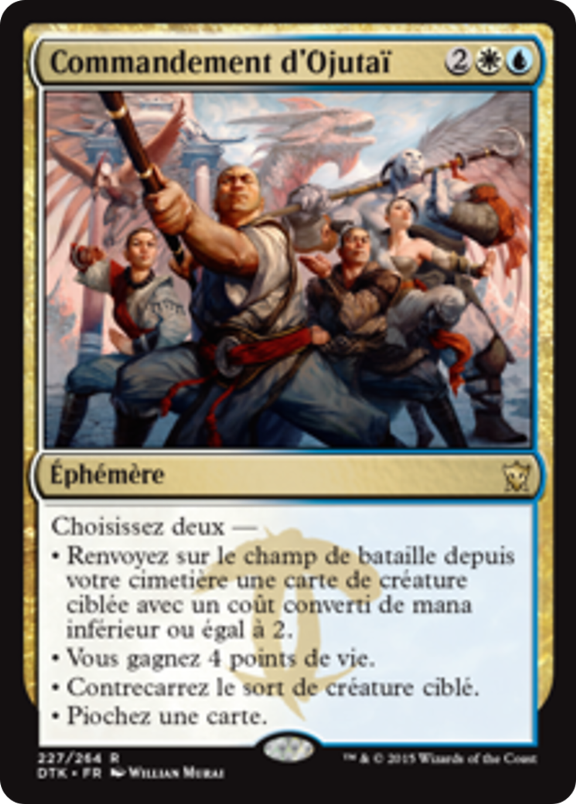 Commandement d'Ojutaï — Dragons of Tarkir — Magic: The Gathering