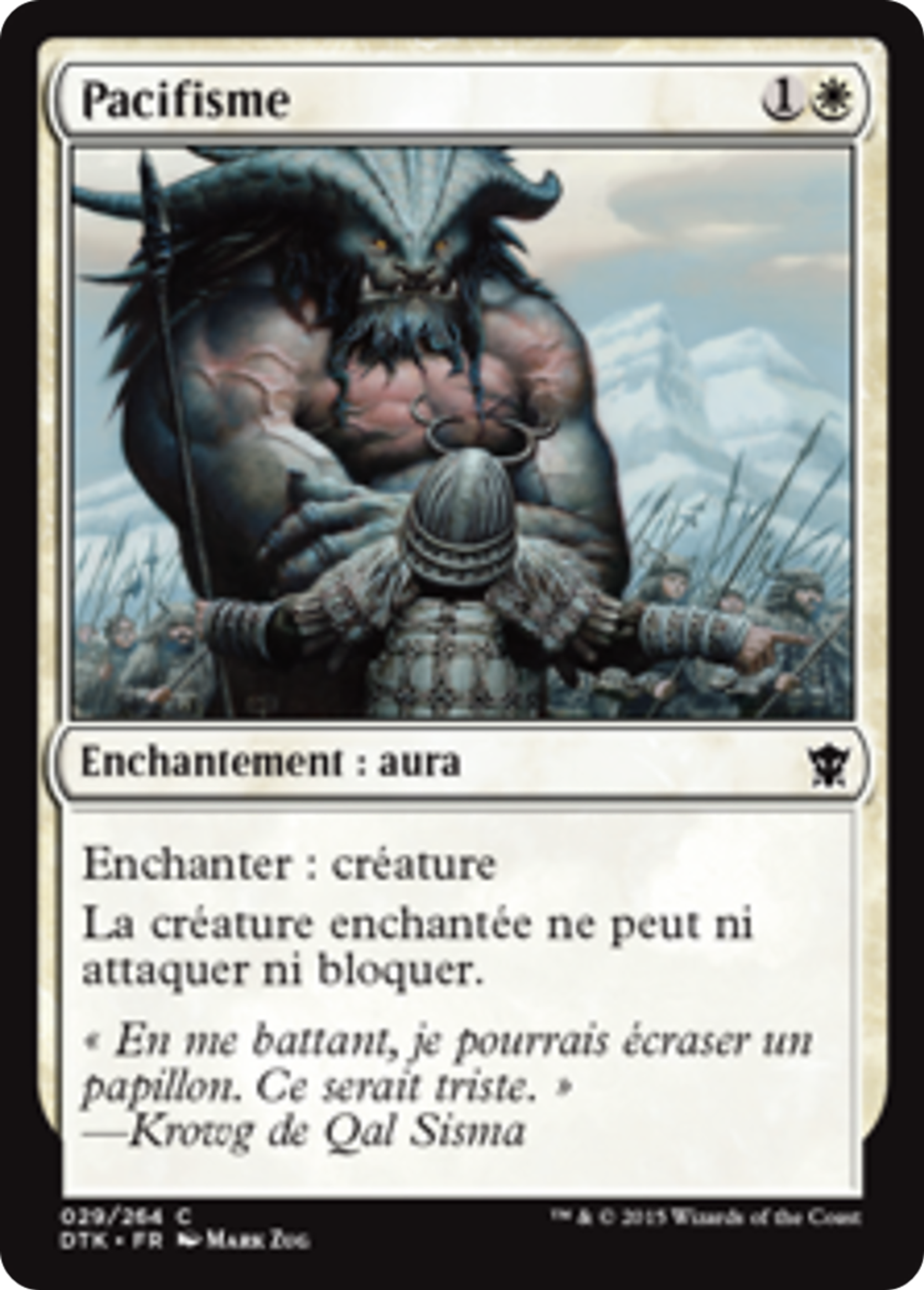 Pacifisme — Dragons of Tarkir — Magic: The Gathering