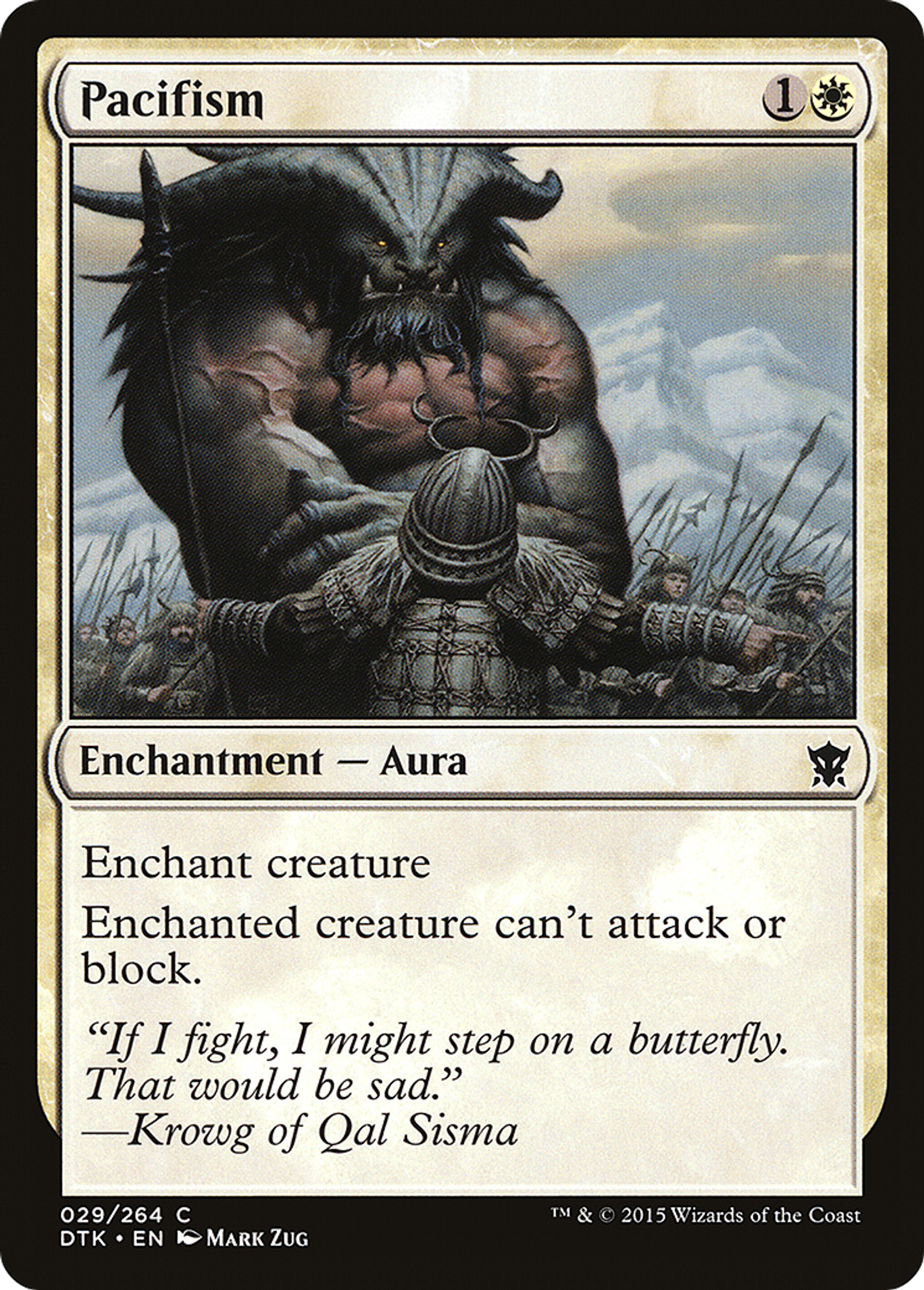 Pacifisme — Dragons of Tarkir — Magic: The Gathering