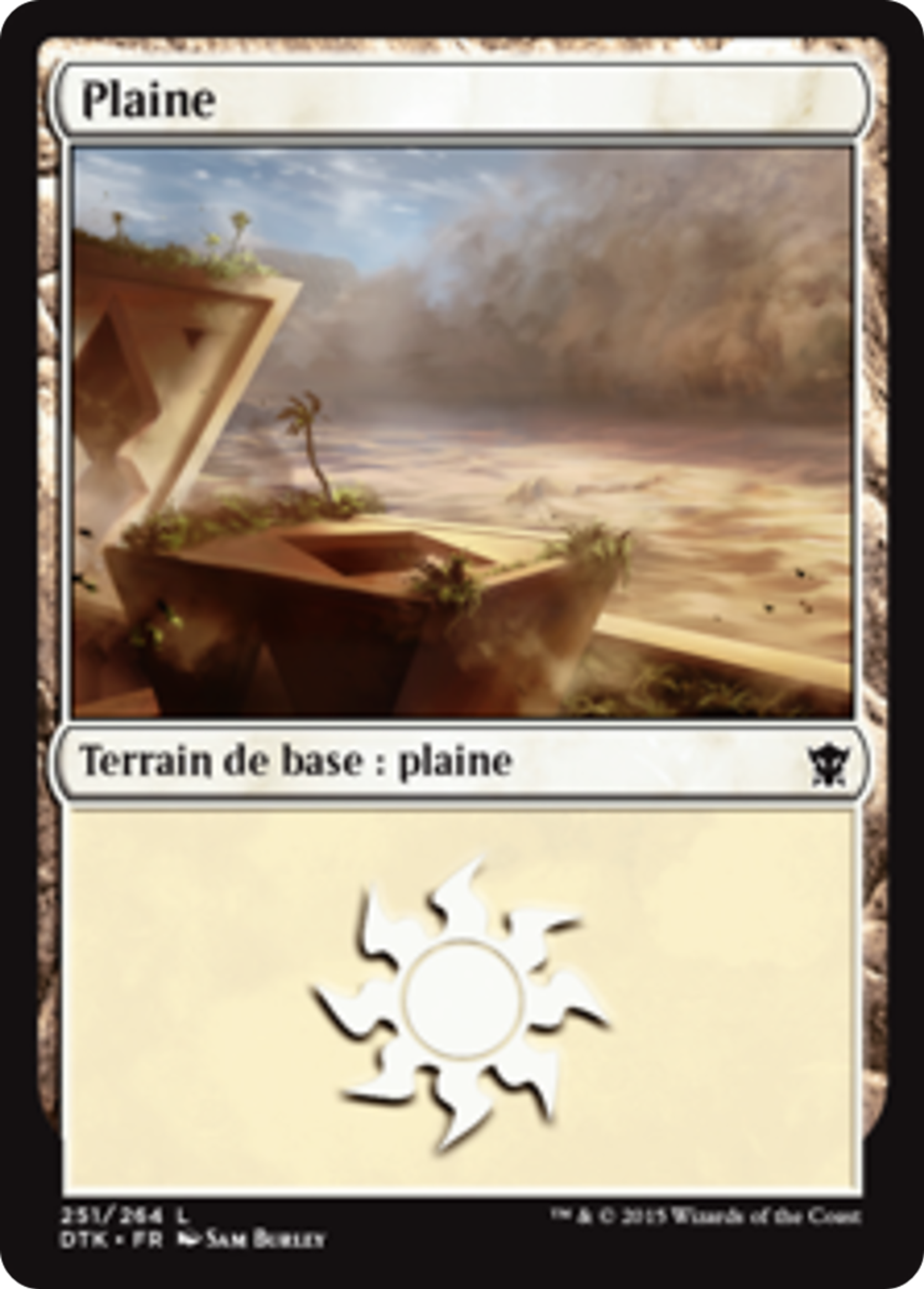 Plaine — Dragons of Tarkir — Magic: The Gathering