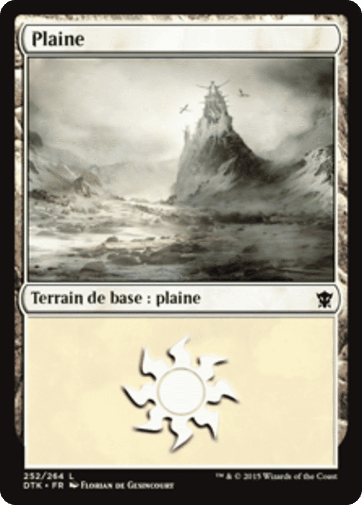 Plaine — Dragons of Tarkir — Magic: The Gathering