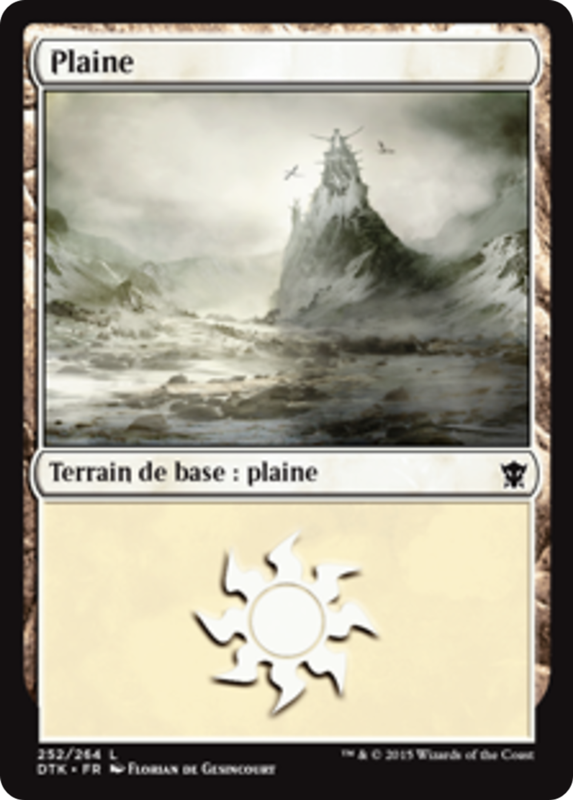 Plaine — Dragons of Tarkir — Magic: The Gathering