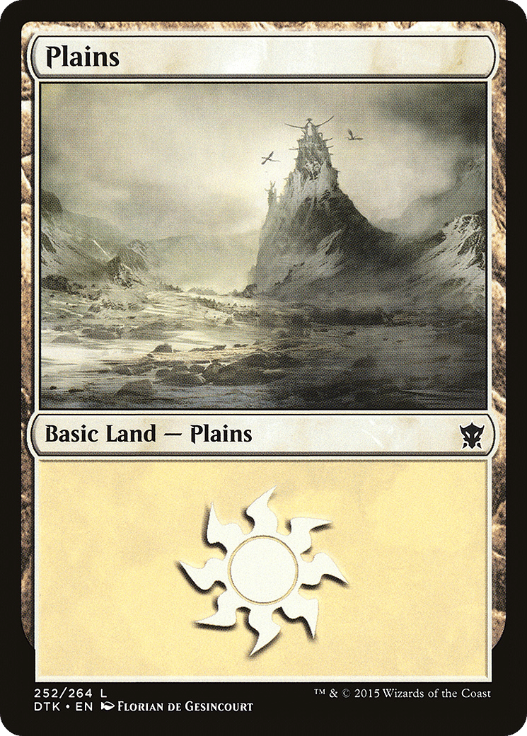Plains — Dragons of Tarkir — Magic: The Gathering
