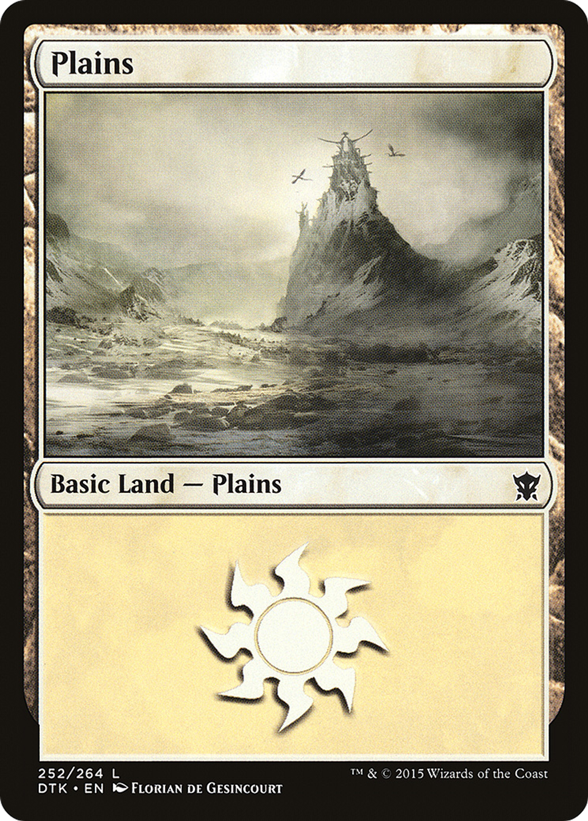 Plaine — Dragons of Tarkir — Magic: The Gathering