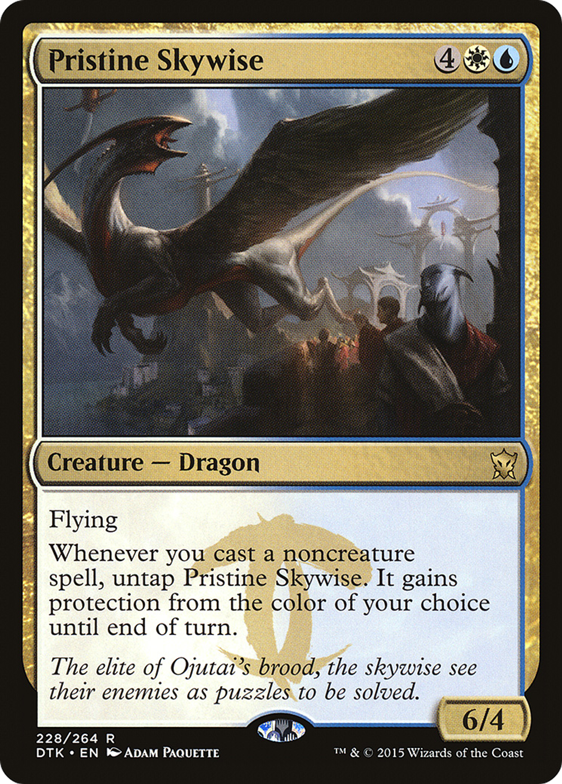 Sage céleste immaculée — Dragons of Tarkir — Magic: The Gathering