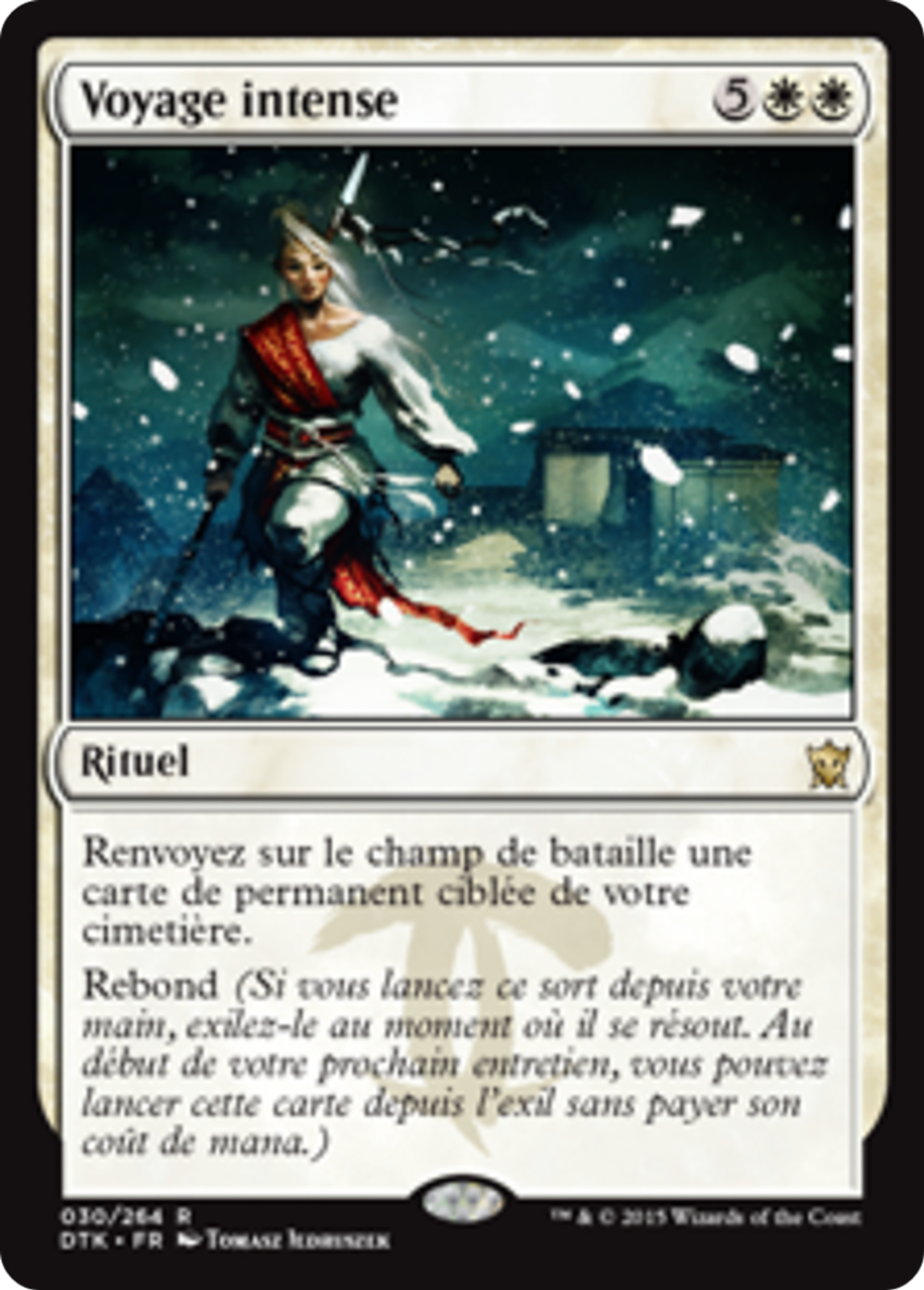 Voyage intense — Dragons of Tarkir — Magic: The Gathering