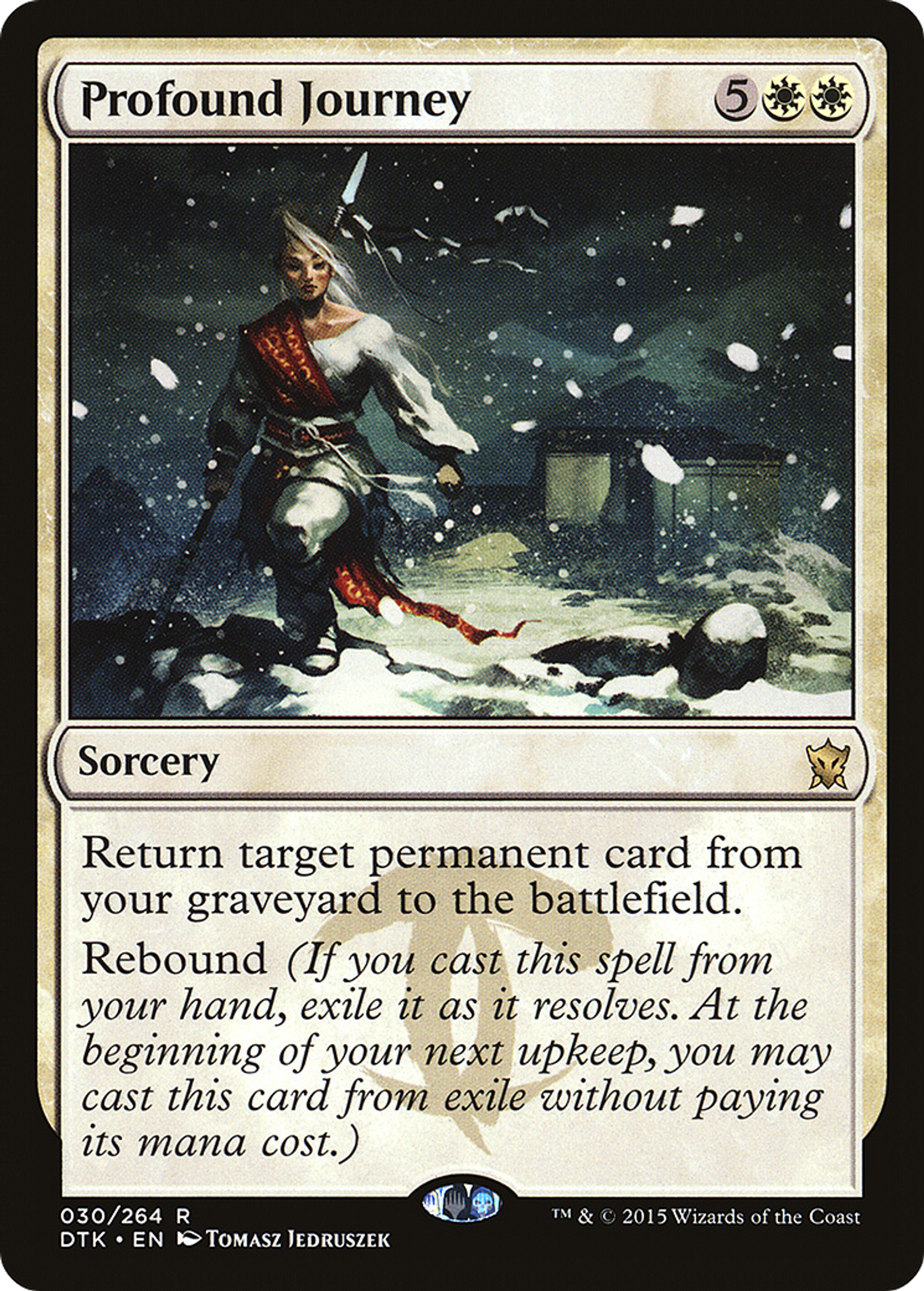 Voyage intense — Dragons of Tarkir — Magic: The Gathering