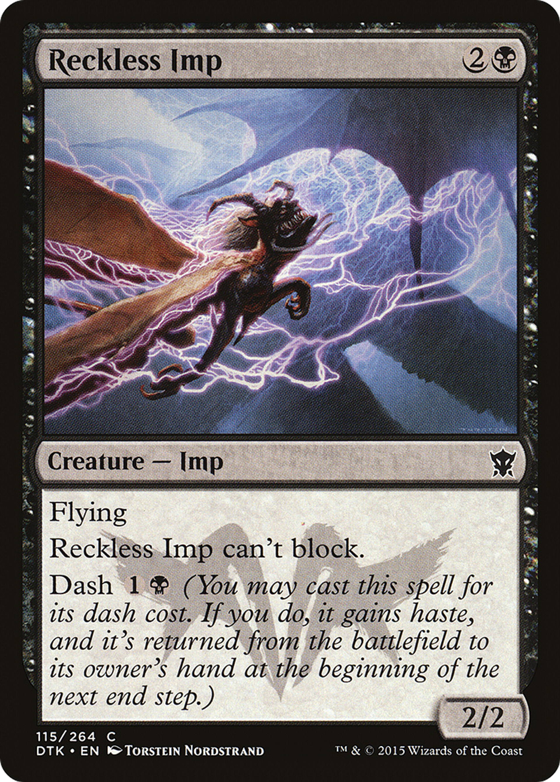 Reckless Imp — Dragons of Tarkir — Magic: The Gathering