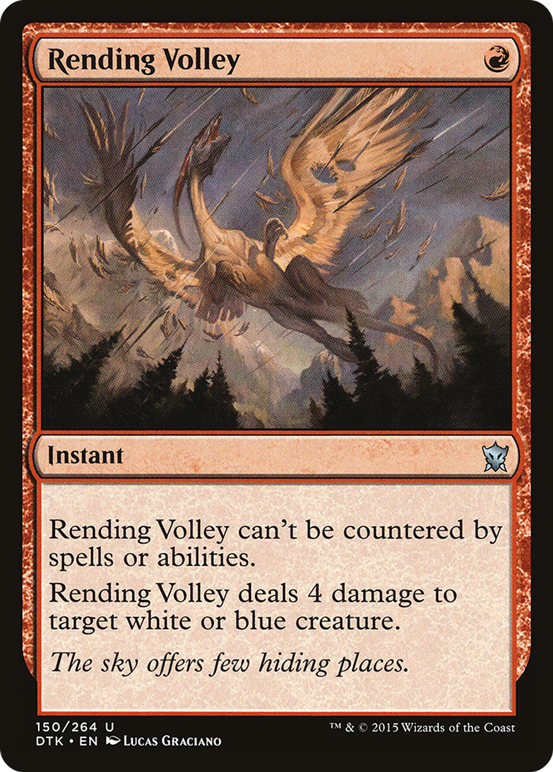 Volée déchiqueteuse — Dragons of Tarkir — Magic: The Gathering