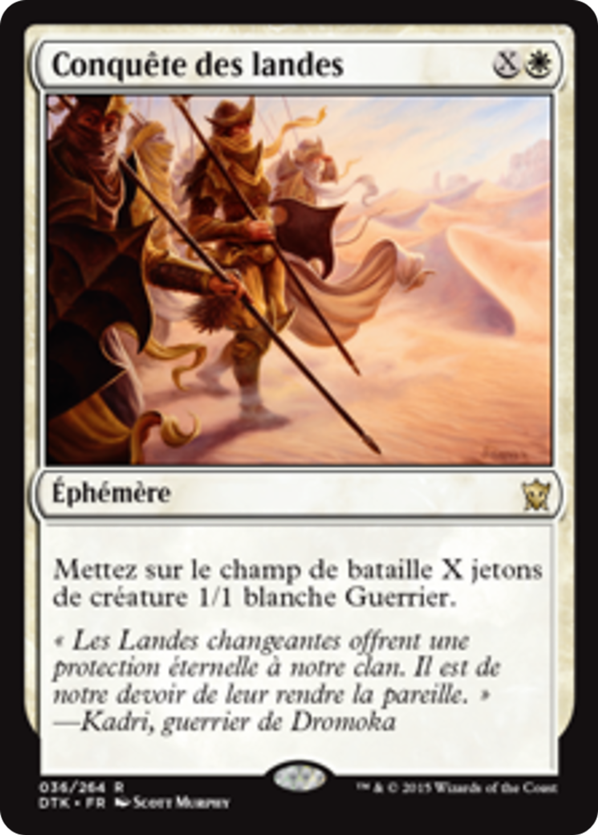 Conquête des landes — Dragons of Tarkir — Magic: The Gathering