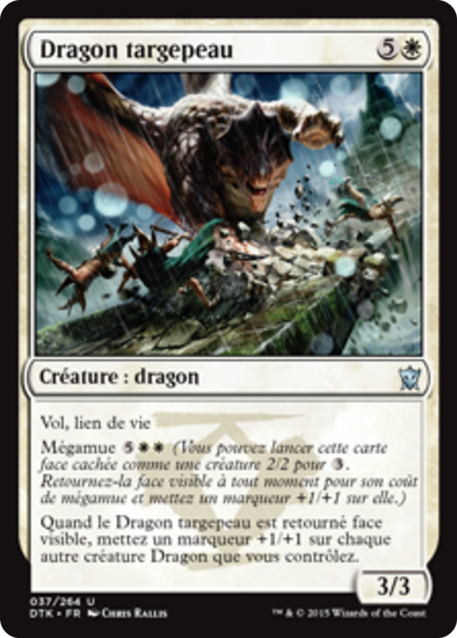 Dragon targepeau — Dragons of Tarkir — Magic: The Gathering