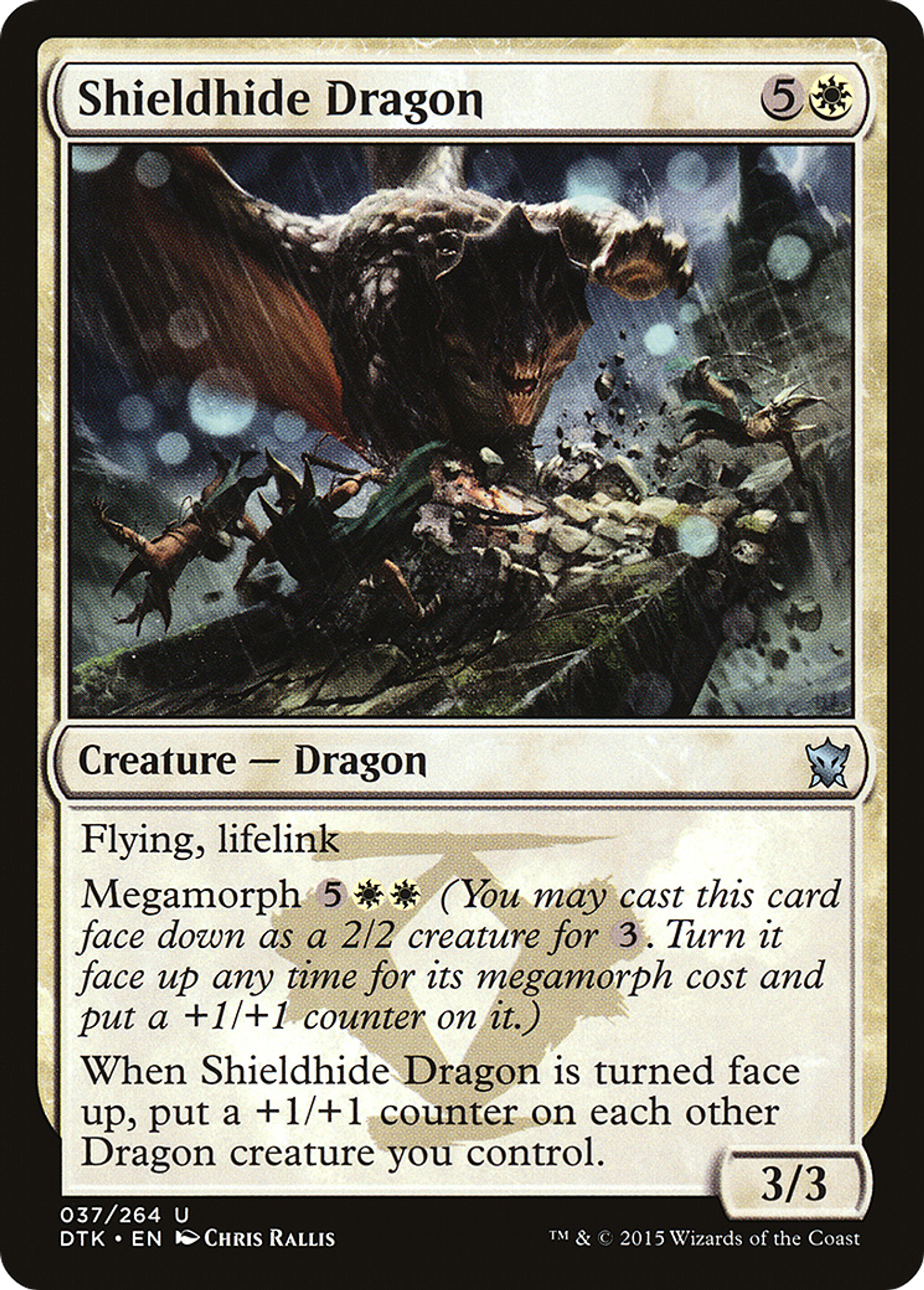 Dragon targepeau — Dragons of Tarkir — Magic: The Gathering