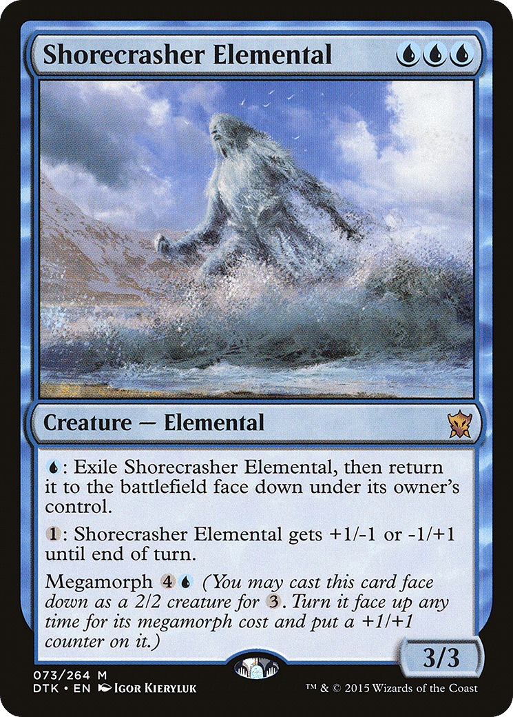 Élémental du rivage — Dragons of Tarkir — Magic: The Gathering