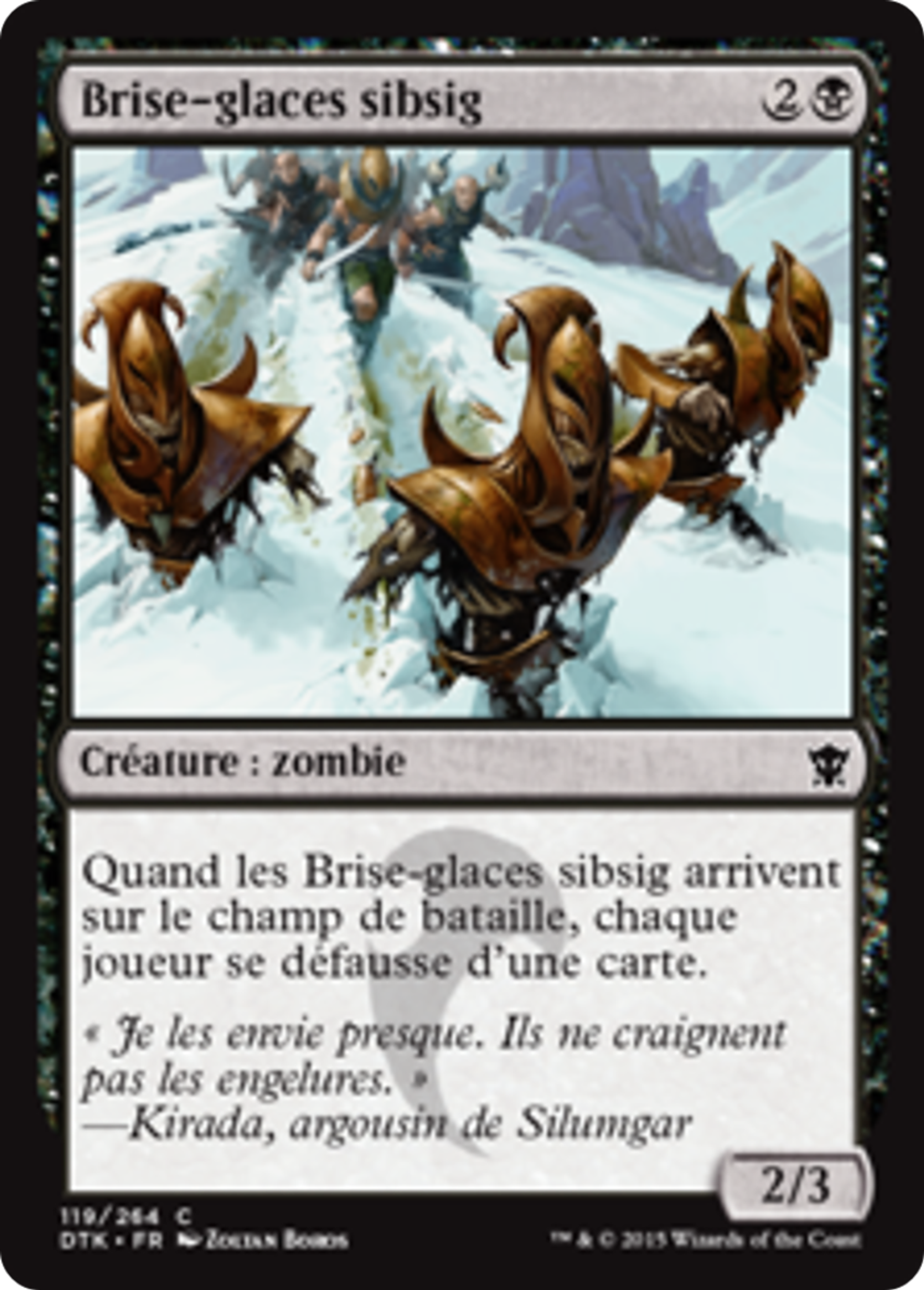 Brise-glaces sibsig — Dragons of Tarkir — Magic: The Gathering