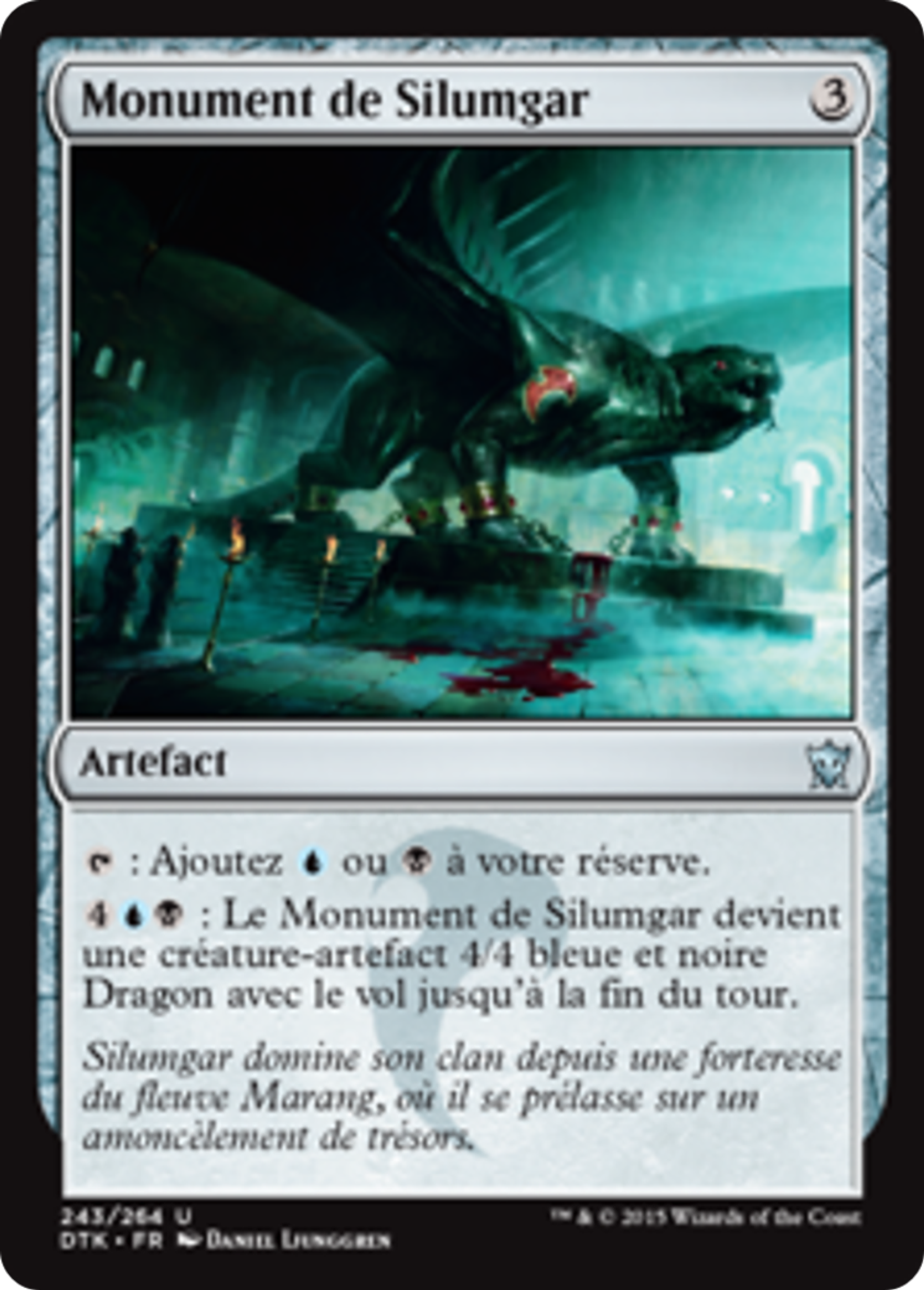 Monument de Silumgar — Dragons of Tarkir — Magic: The Gathering