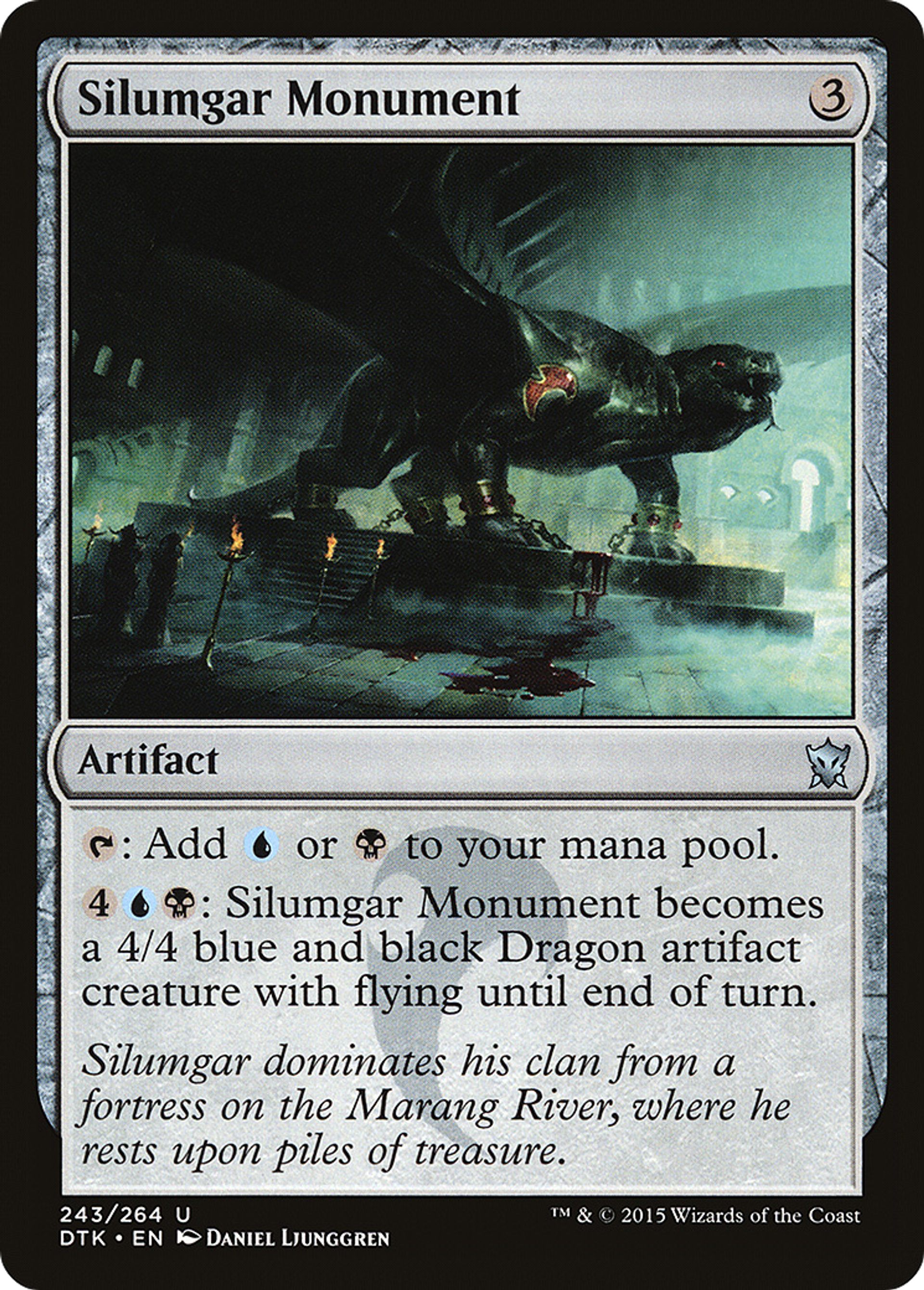 Monument de Silumgar — Dragons of Tarkir — Magic: The Gathering