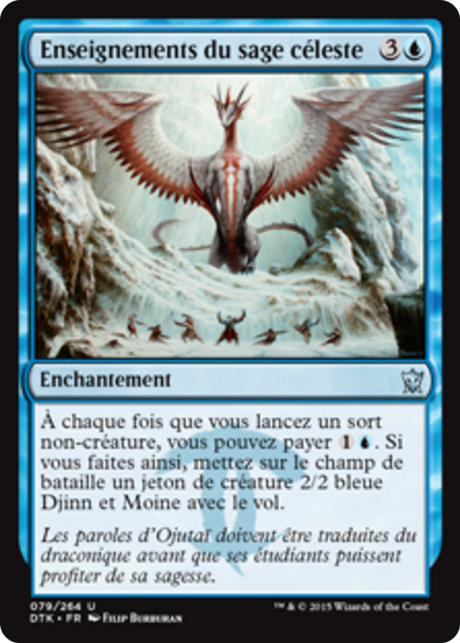 Enseignements du sage céleste — Dragons of Tarkir — Magic: The Gathering