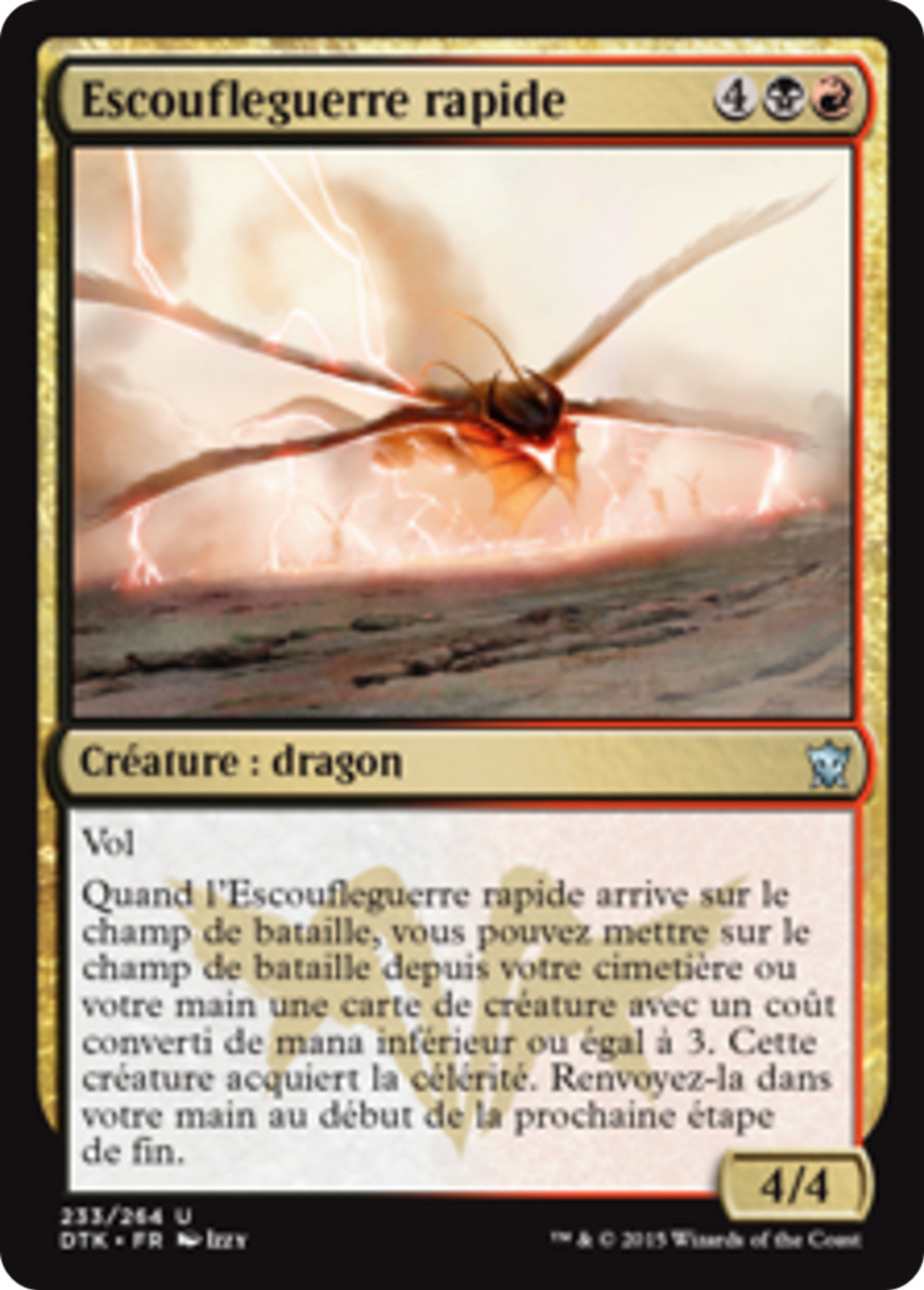 Escoufleguerre rapide — Dragons of Tarkir — Magic: The Gathering