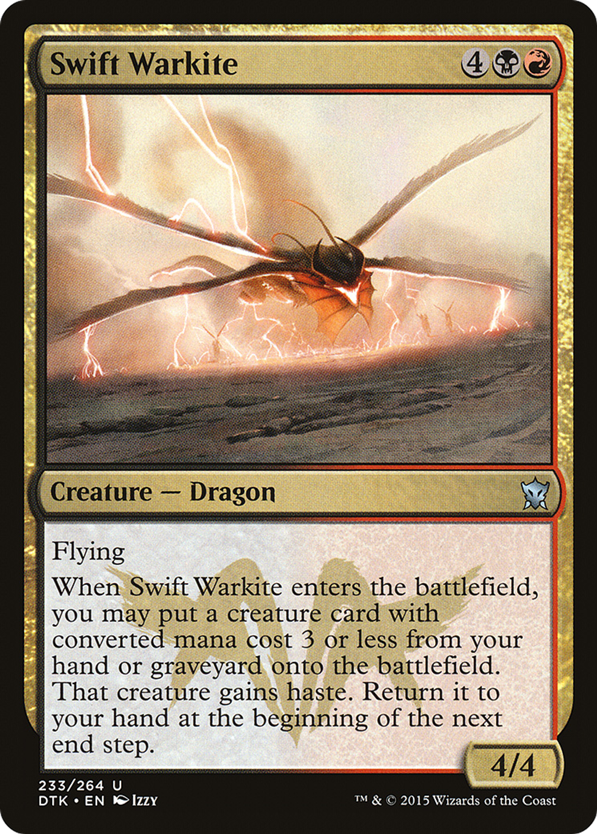 Escoufleguerre rapide — Dragons of Tarkir — Magic: The Gathering