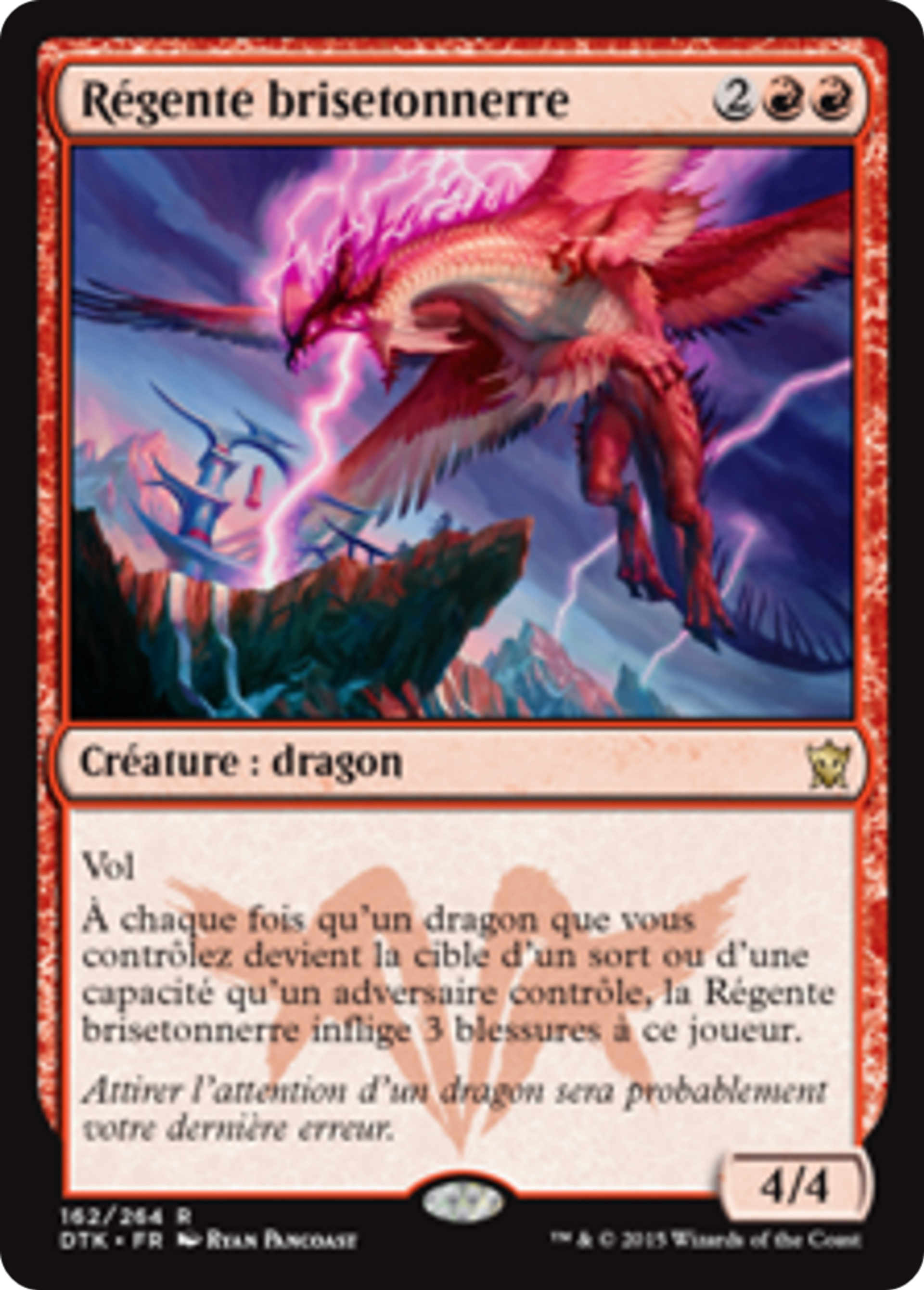 Régente brisetonnerre — Dragons of Tarkir — Magic: The Gathering