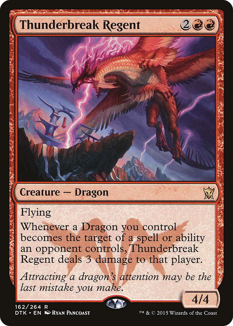 Thunderbreak Regent — Dragons of Tarkir — Magic: The Gathering