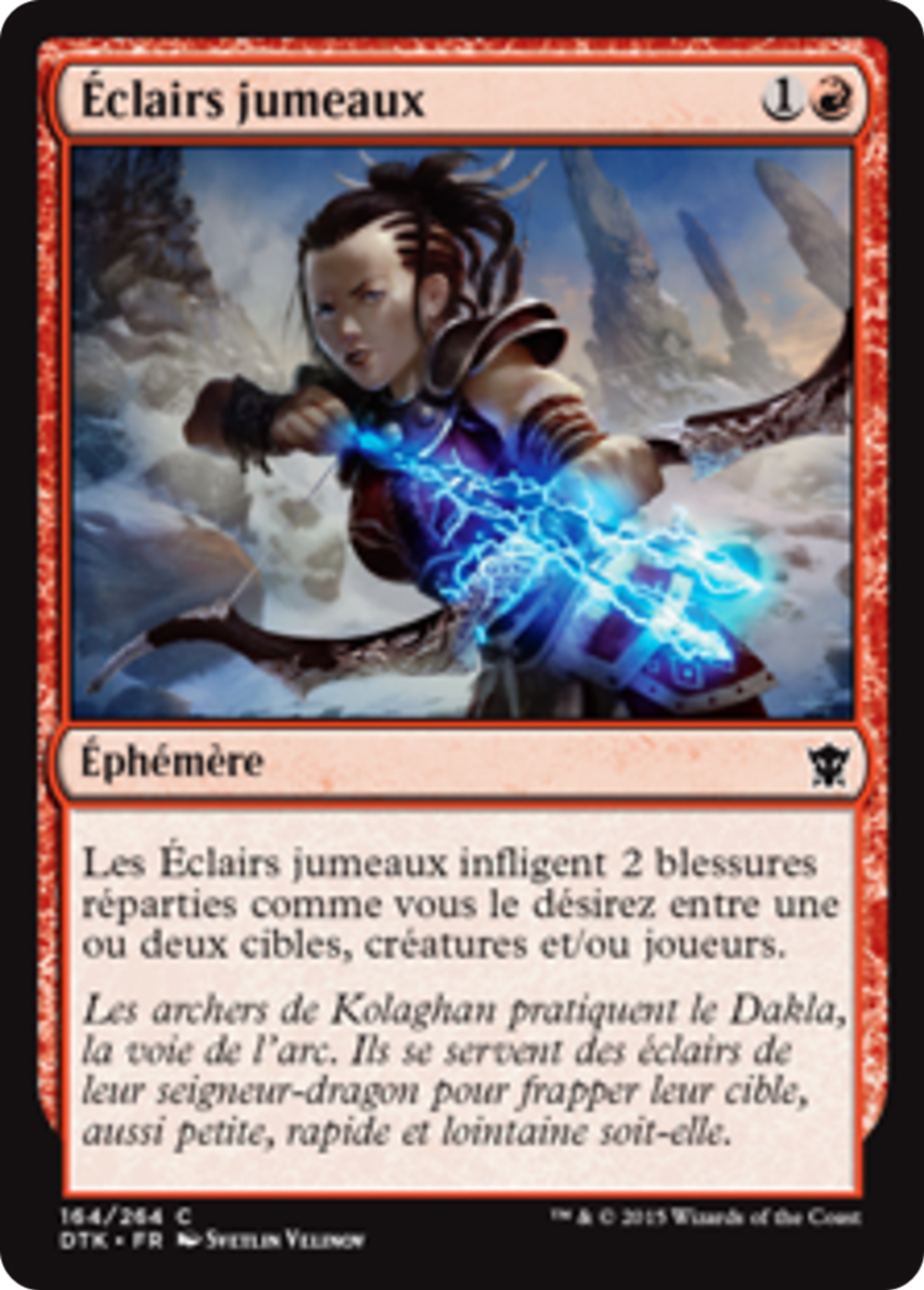 Éclairs jumeaux — Dragons of Tarkir — Magic: The Gathering