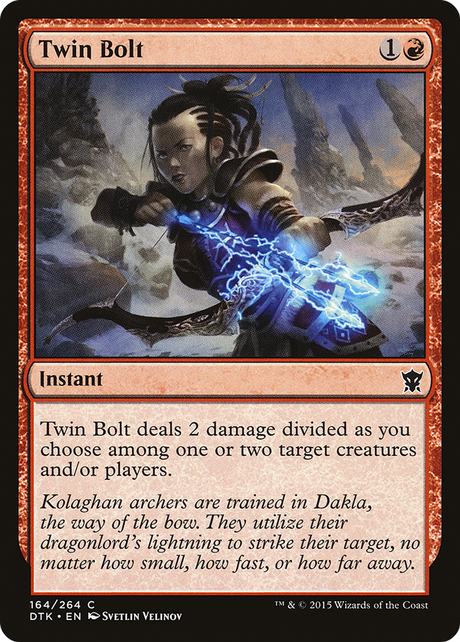 Éclairs jumeaux — Dragons of Tarkir — Magic: The Gathering