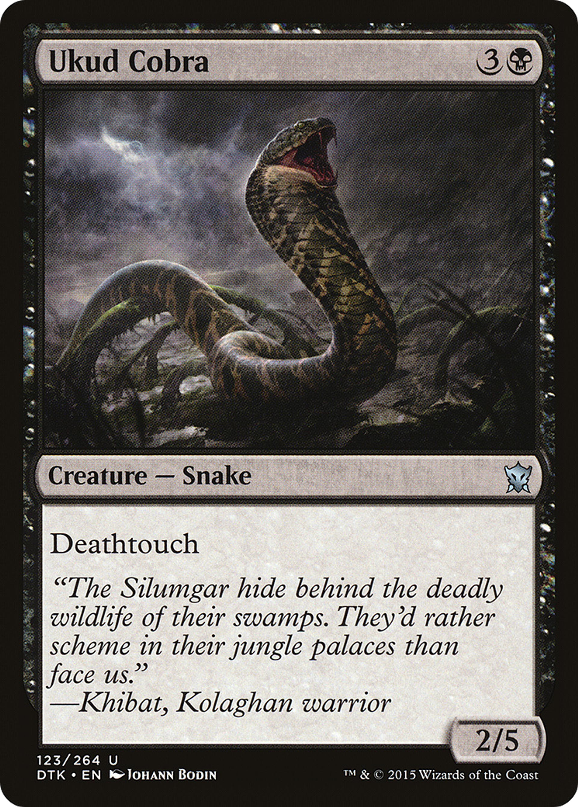 Ukud Cobra — Dragons of Tarkir — Magic: The Gathering