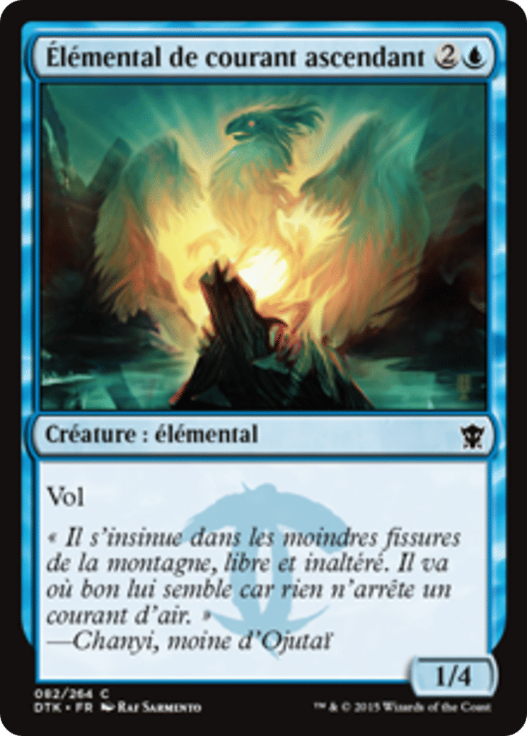 Élémental de courant ascendant — Dragons of Tarkir — Magic: The Gathering