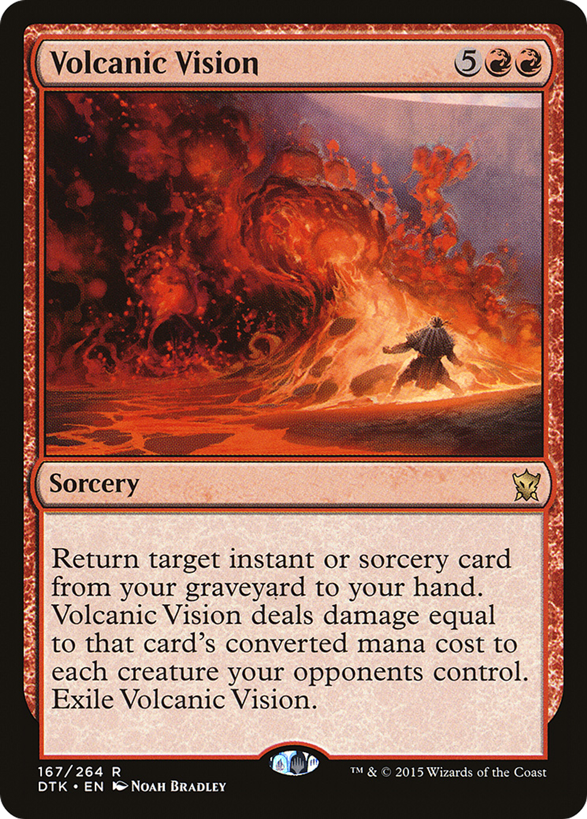 Vision volcanique — Dragons of Tarkir — Magic: The Gathering