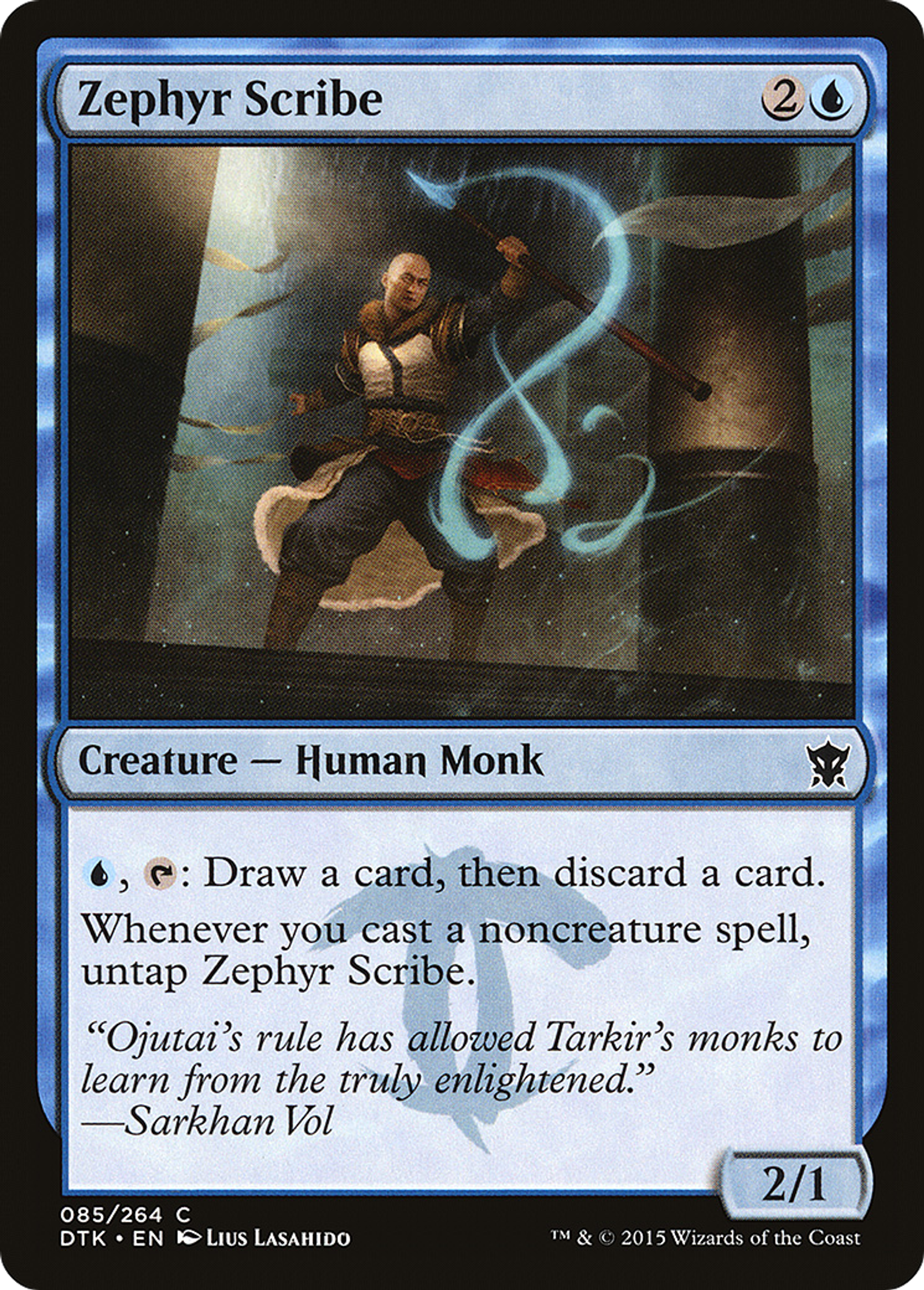 Scribe du zéphyr — Dragons of Tarkir — Magic: The Gathering