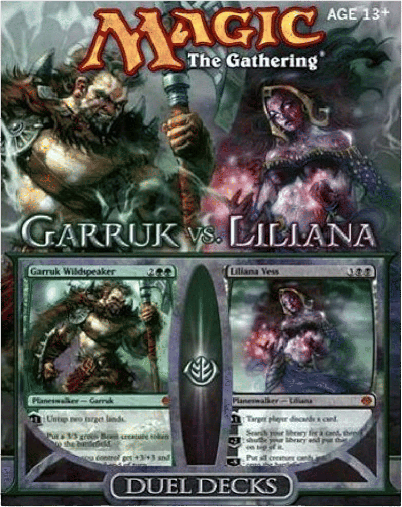 Duel Deck Anthology Garruk Deck — Duel Decks Anthology: Garruk vs. Liliana — Magic: The Gathering