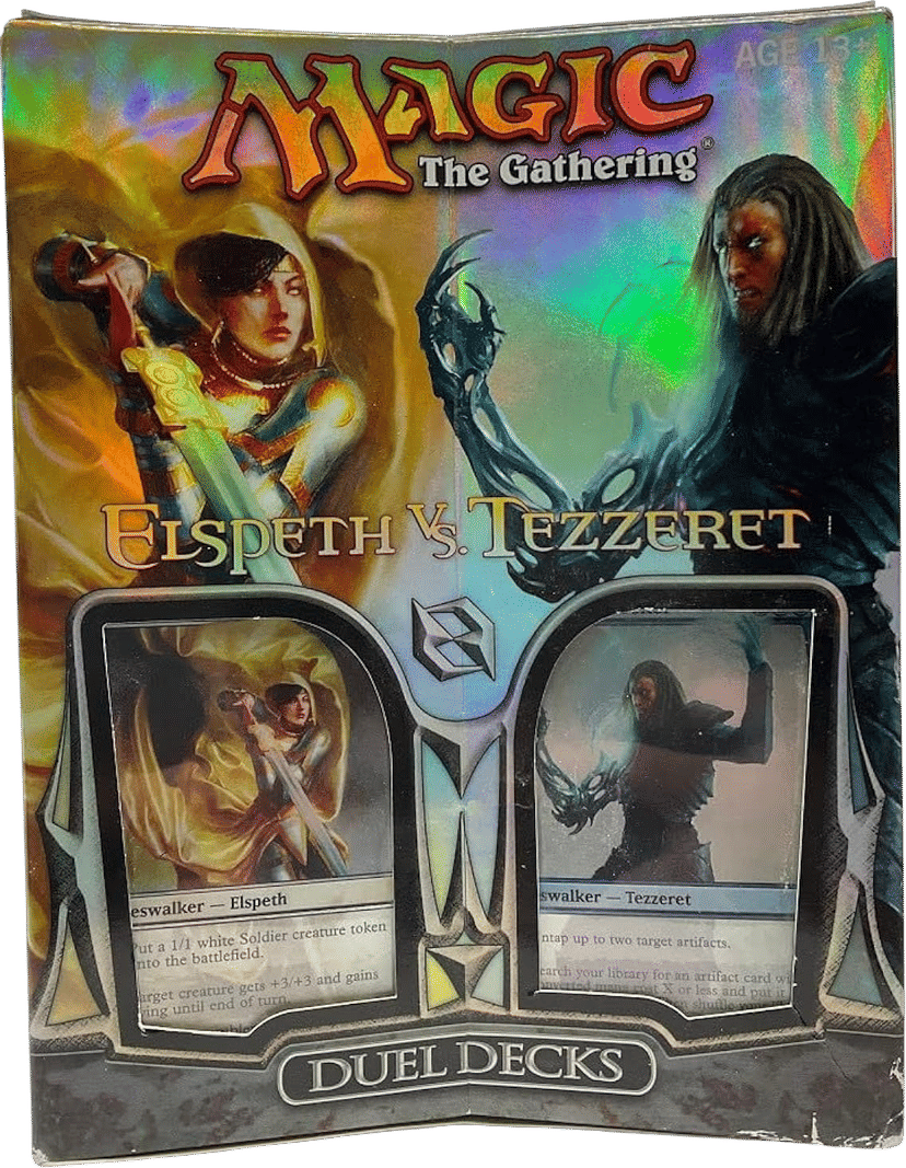 Duel Deck Elspeth vs Tezzeret Display from Duel Decks: Elspeth vs. Tezzeret - Magic: The Gathering