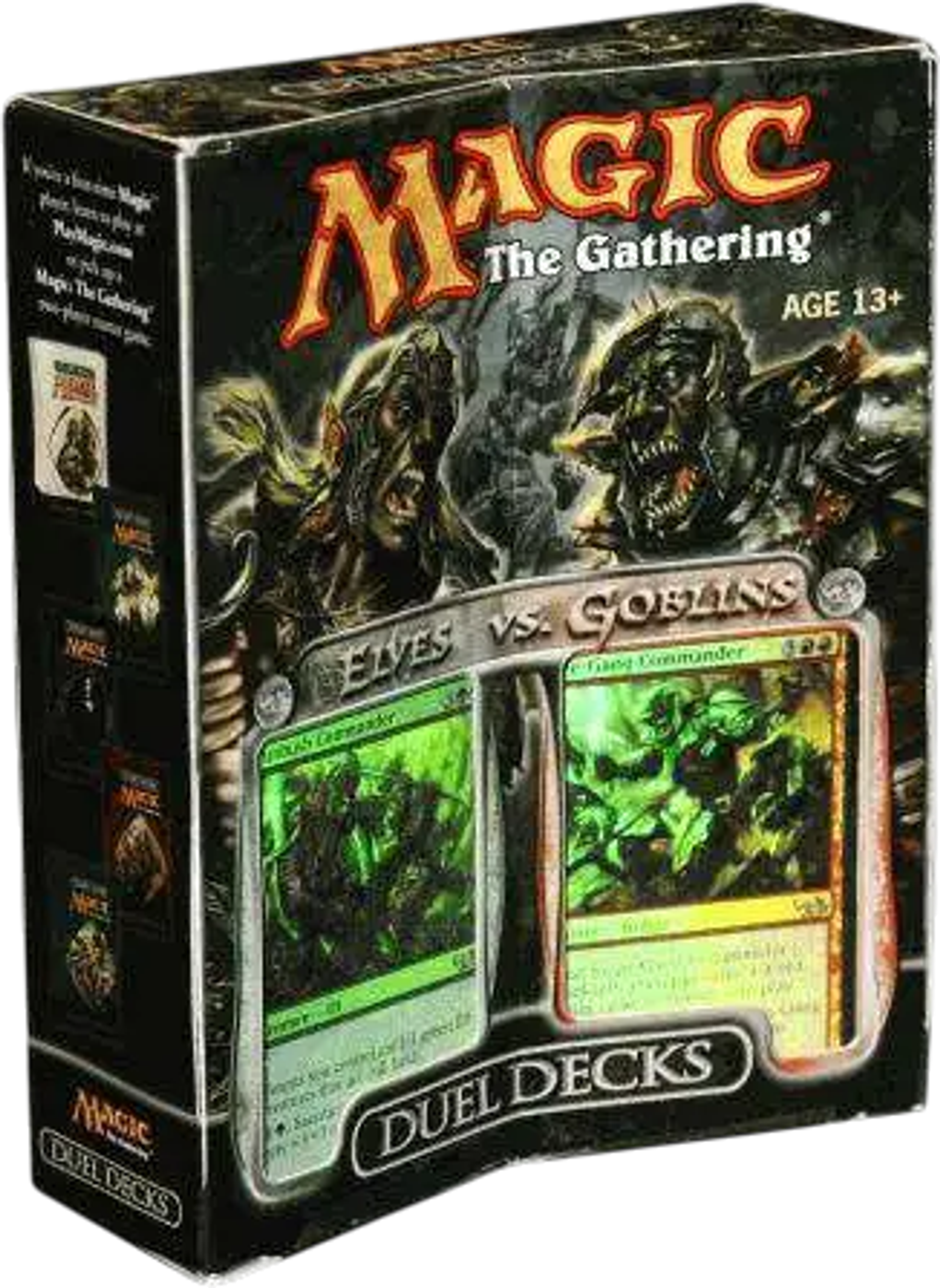 Duel Deck Elves vs Goblins Display — Duel Decks: Elves vs. Goblins — Magic: The Gathering