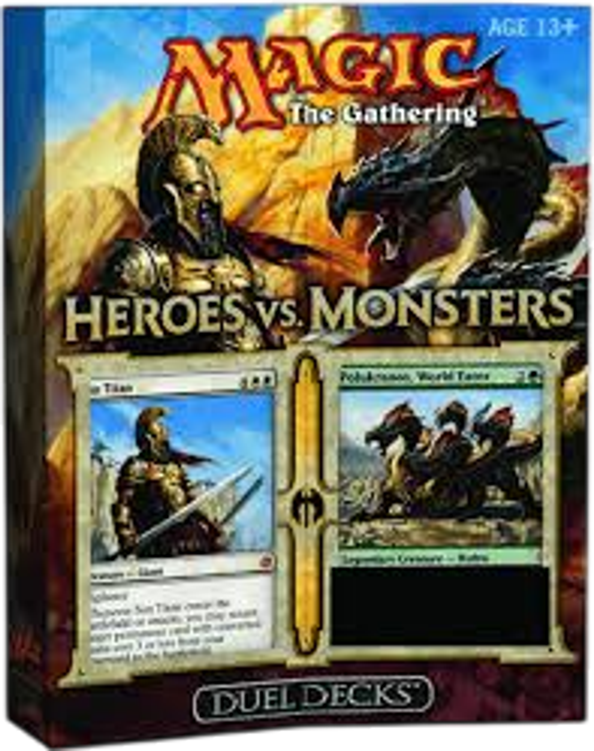 Duel Deck Heroes vs Monsters Display — Duel Decks: Heroes vs. Monsters — Magic: The Gathering