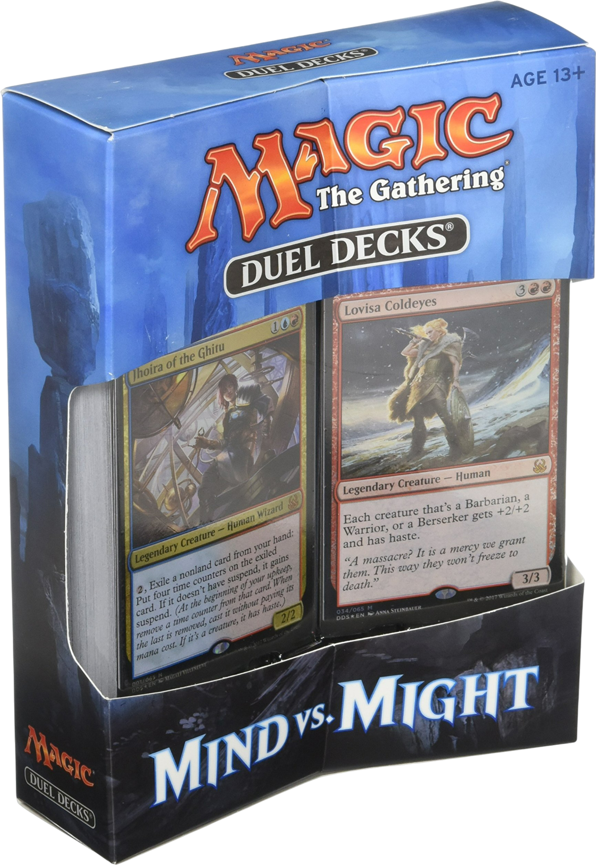 Duel Deck Mind vs Might Display — Duel Decks: Mind vs. Might — Magic: The Gathering