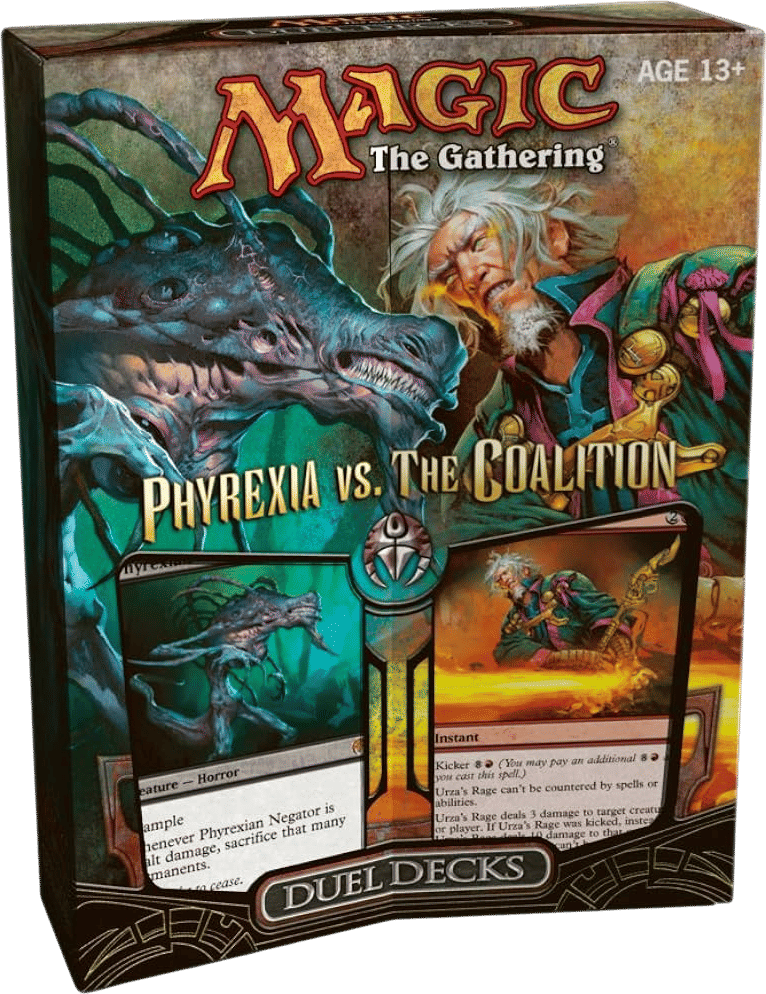 Display de Duel Decks Phyrexia vs the Coalition — Duel Decks: Phyrexia vs. the Coalition — Magic: The Gathering