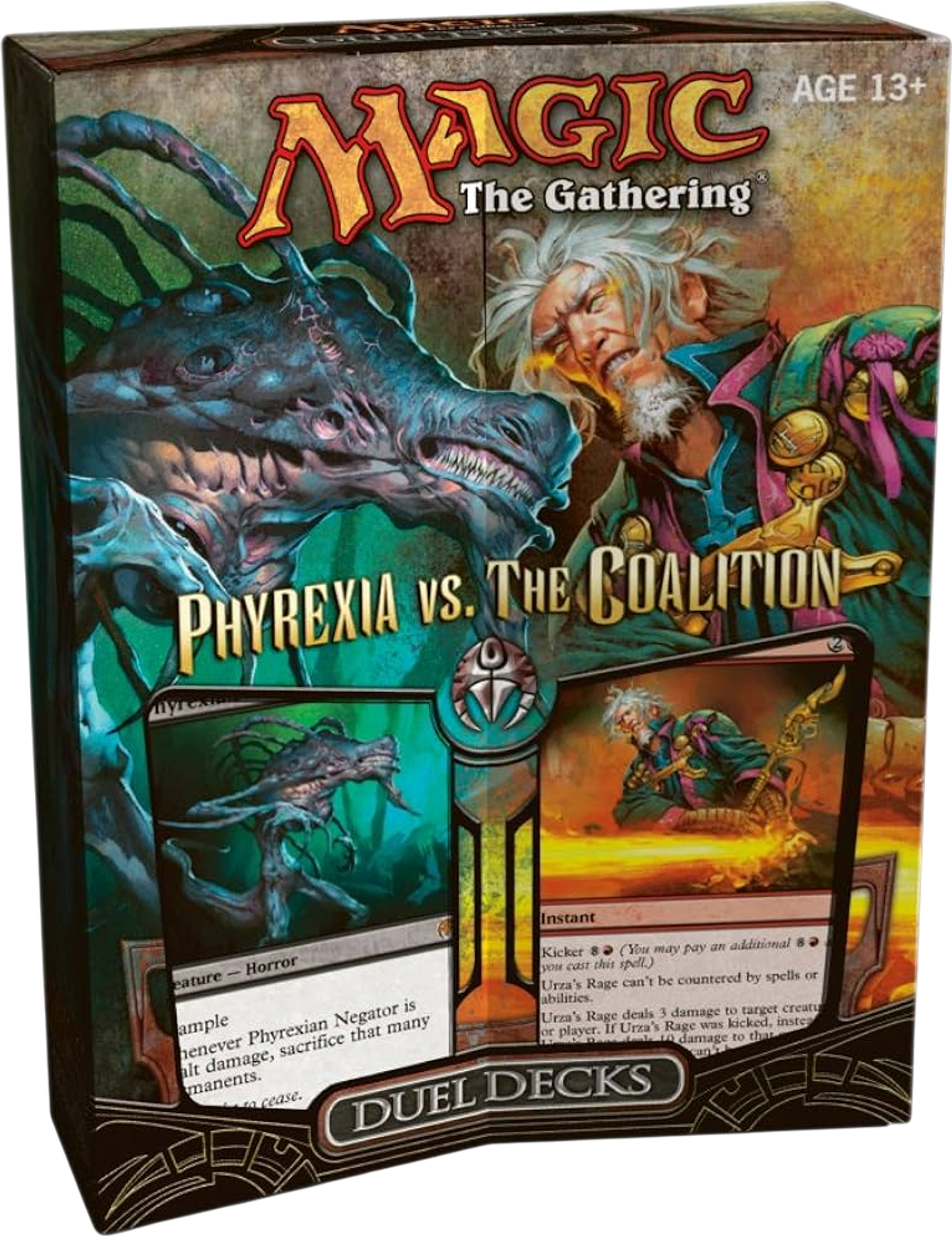 Duel Deck Phyrexia vs the Coalition Display — Duel Decks: Phyrexia vs. the Coalition — Magic: The Gathering