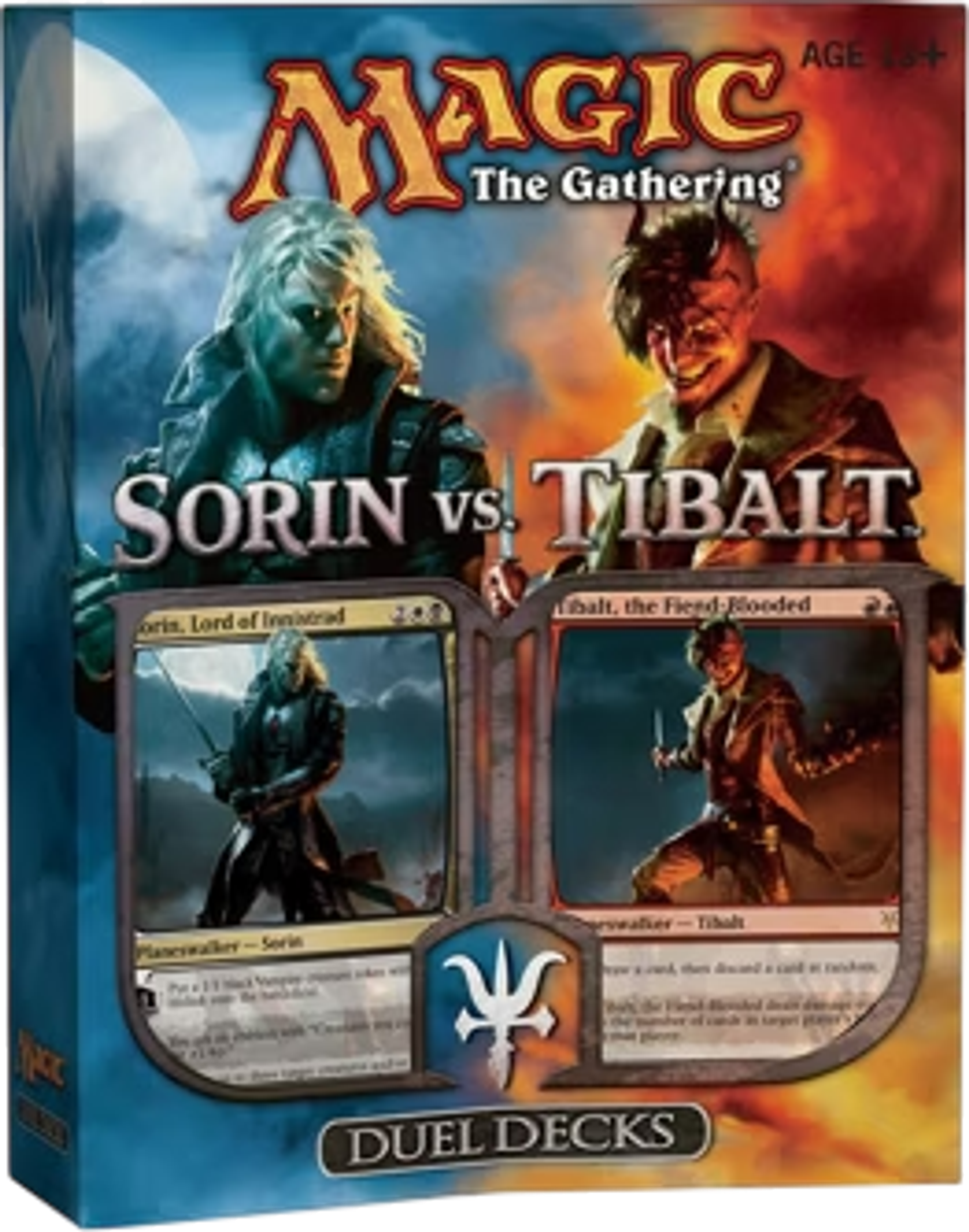Duel Deck Sorin vs Tibalt Display — Duel Decks: Sorin vs. Tibalt — Magic: The Gathering