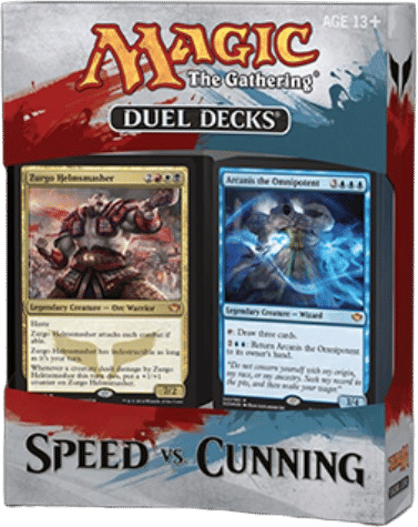 Display de Duel Decks Speed vs Cunning — Duel Decks: Speed vs. Cunning — Magic: The Gathering