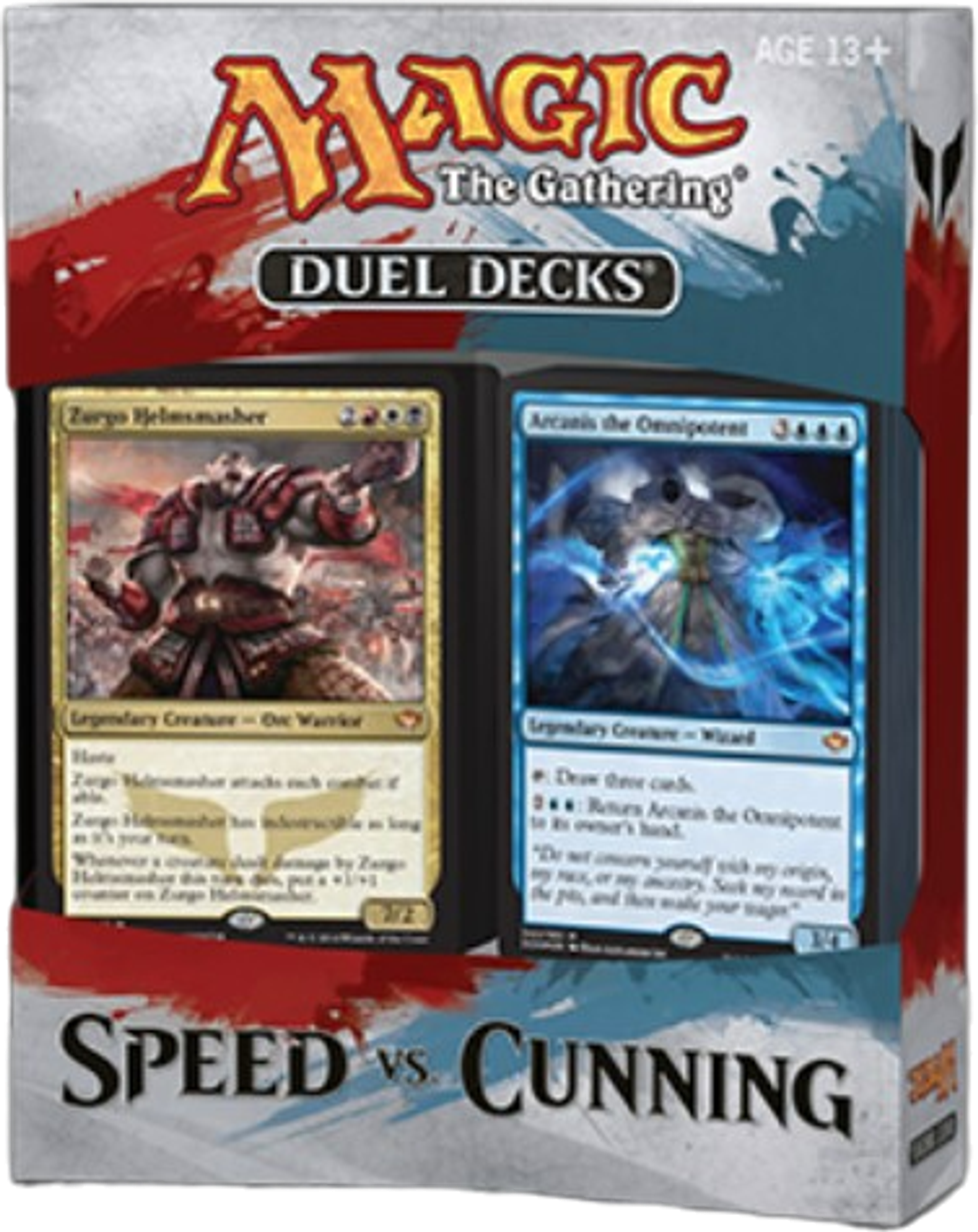 Duel Deck Speed vs Cunning Display — Duel Decks: Speed vs. Cunning — Magic: The Gathering