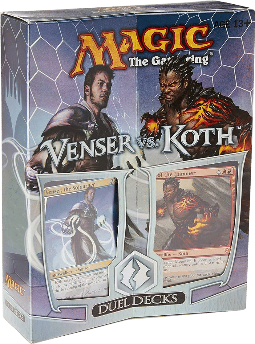 Duel Deck Venser vs Koth Display from Duel Decks: Venser vs. Koth - Magic: The Gathering