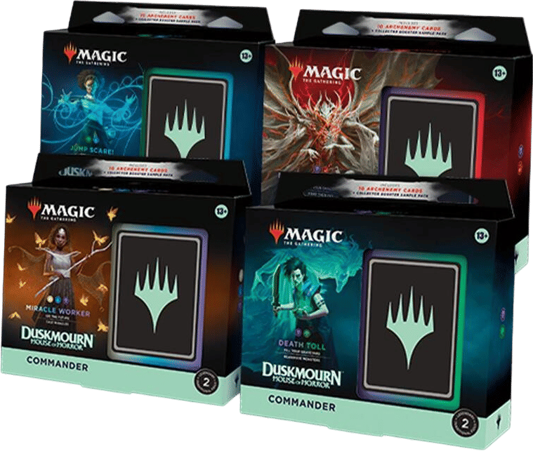 Duskmourn House of Horror Commander Deck Display — Duskmourn: House of Horror Commander — Magic: The Gathering