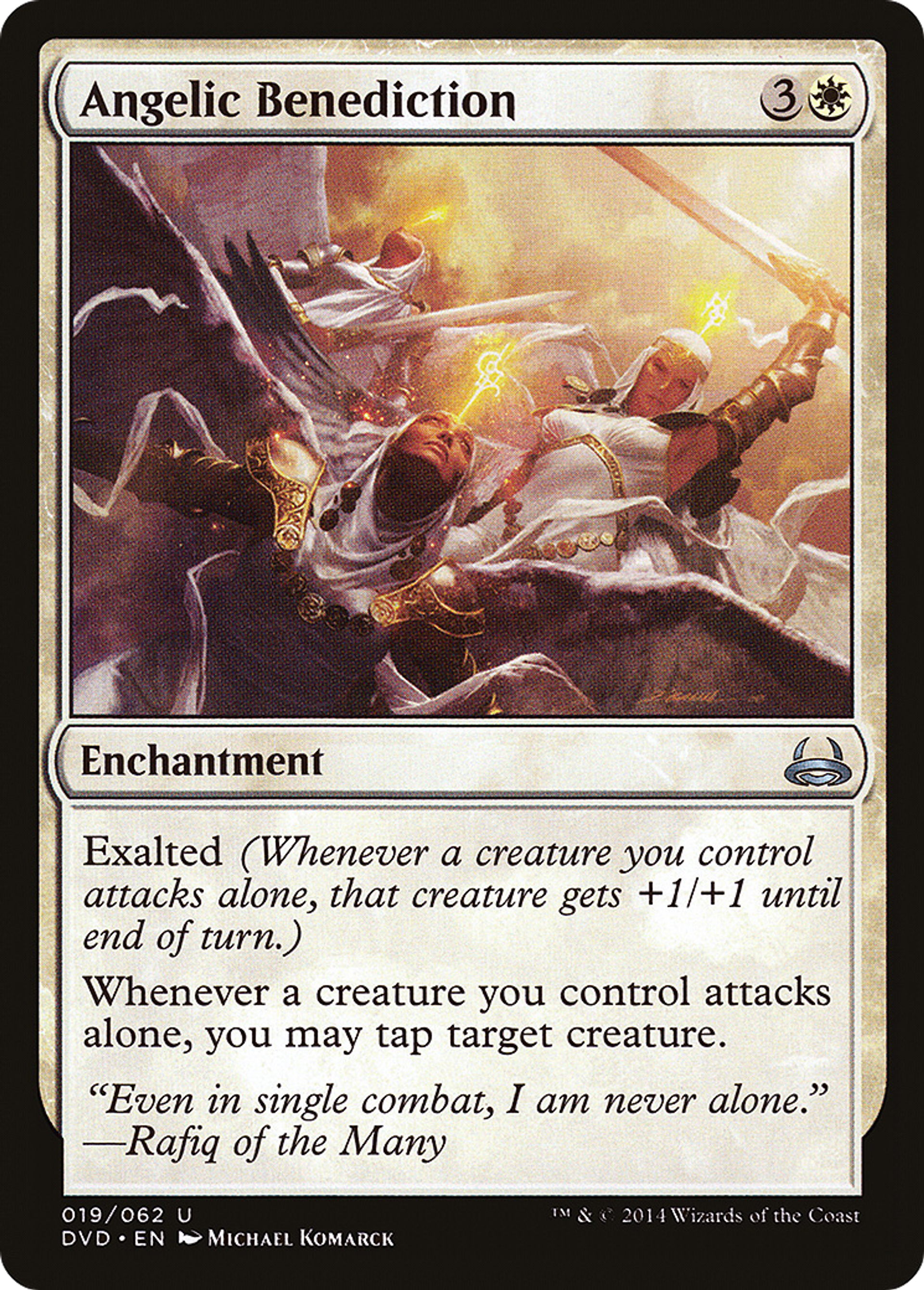 Angelic Benediction — Duel Decks Anthology: Divine vs. Demonic — Magic: The Gathering