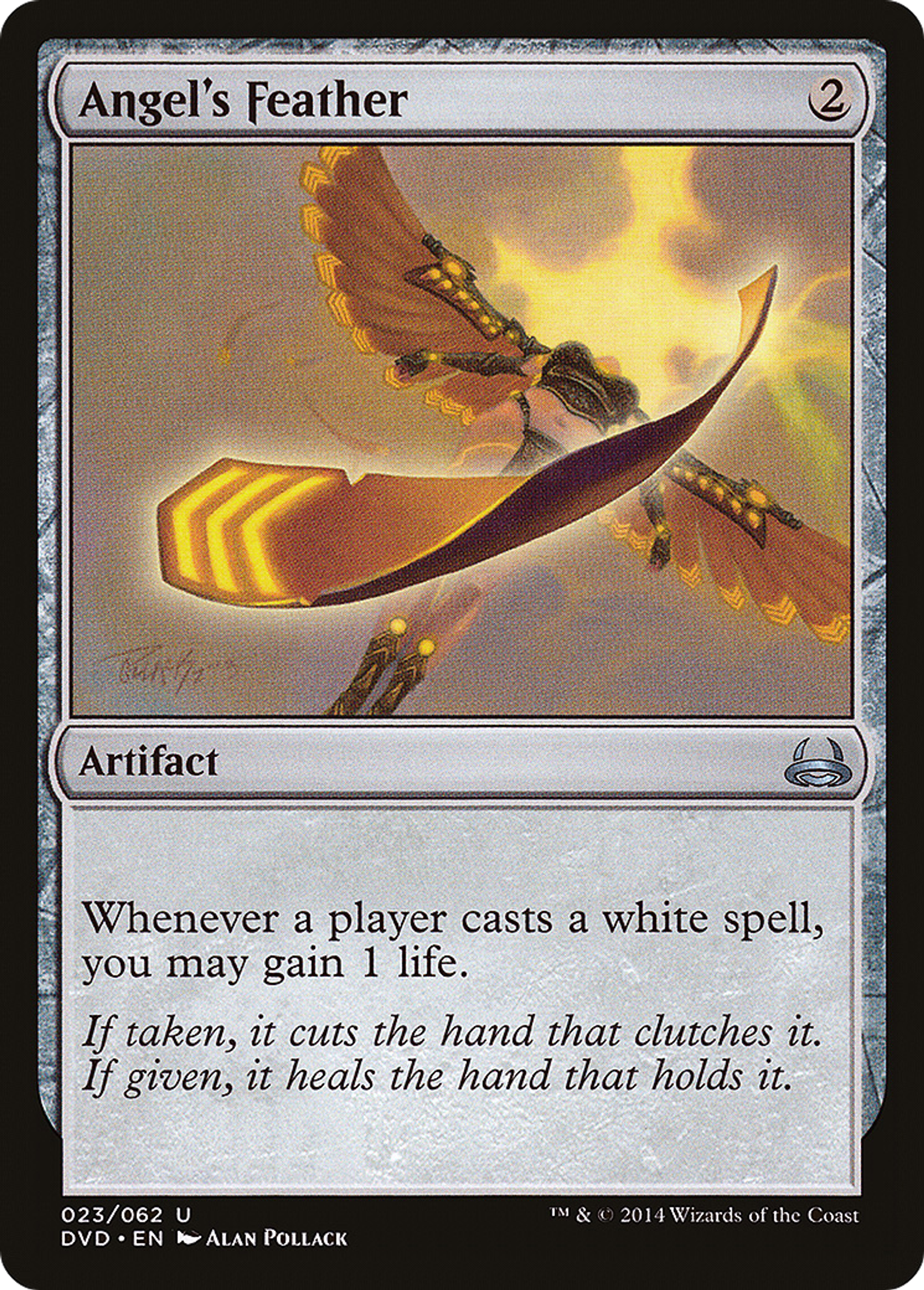 Angel's Feather — Duel Decks Anthology: Divine vs. Demonic — Magic: The Gathering