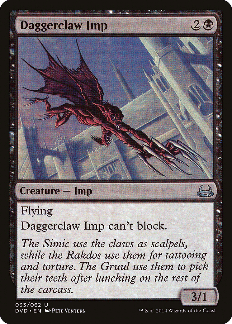 Daggerclaw Imp — Duel Decks Anthology: Divine vs. Demonic — Magic: The Gathering