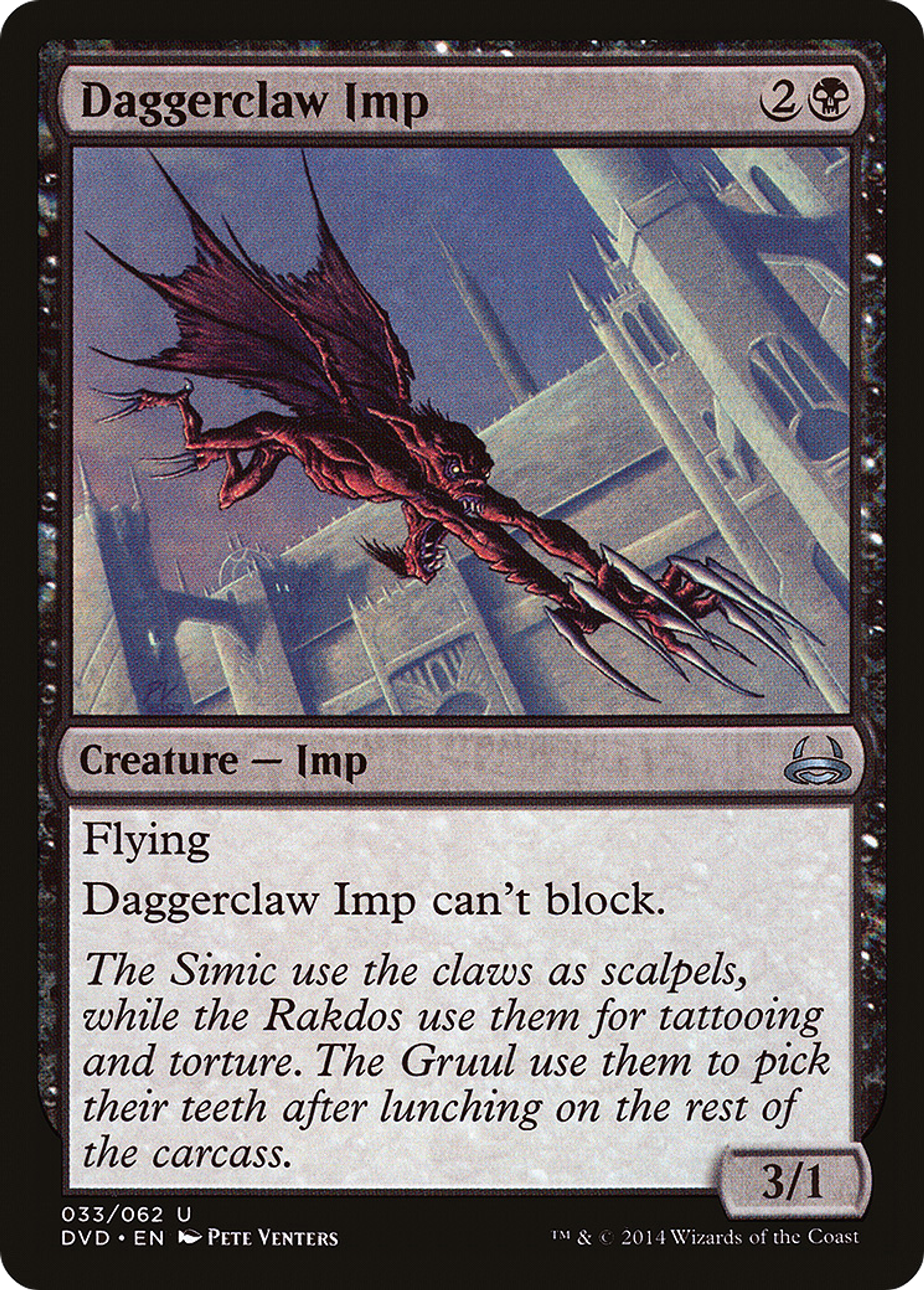Daggerclaw Imp — Duel Decks Anthology: Divine vs. Demonic — Magic: The Gathering